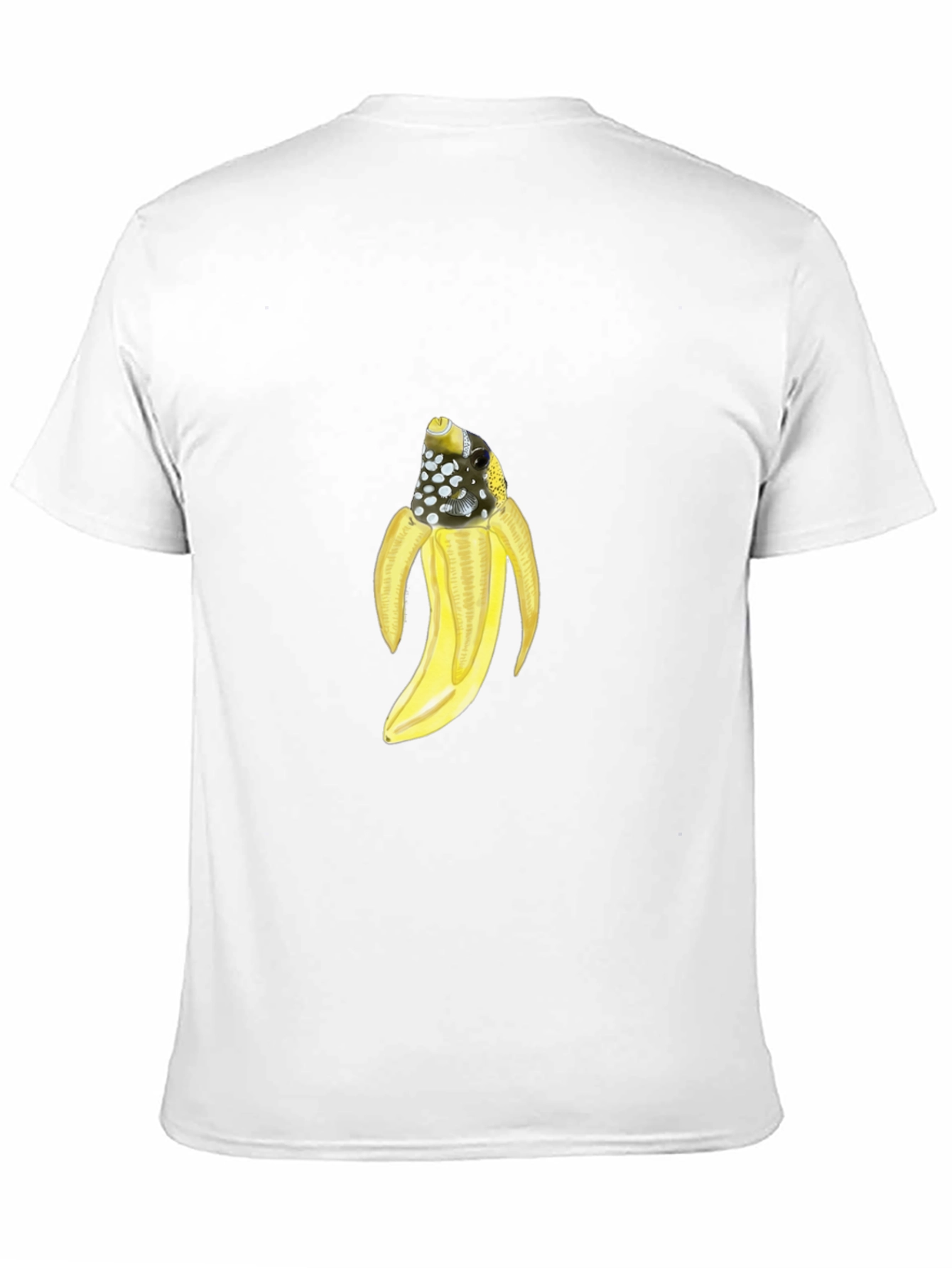 Black Banana Fish T-Shirt - Quirky Graphic Tee view 11