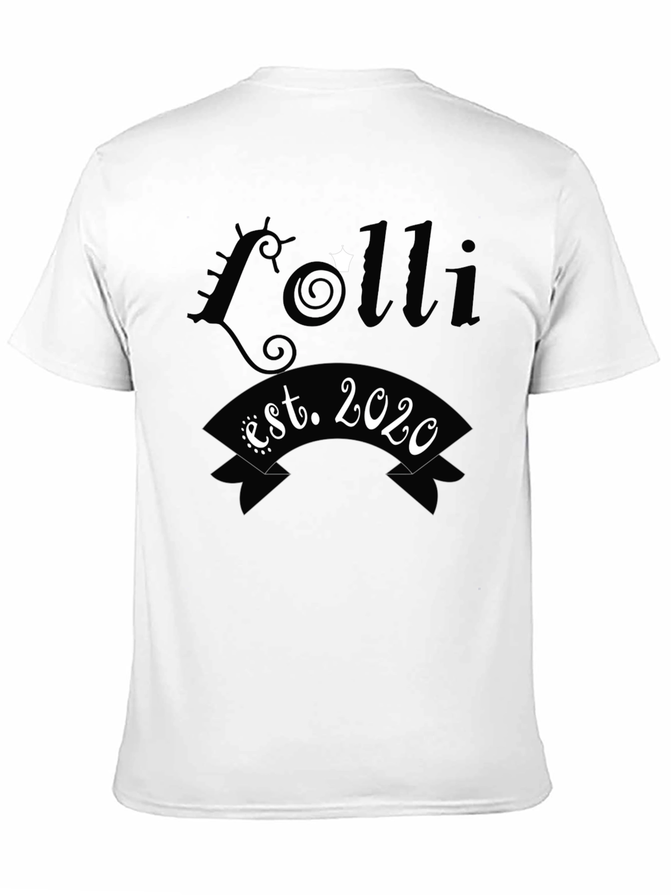 Black Lolli Est. 2020 Black Graphic Tee view 11