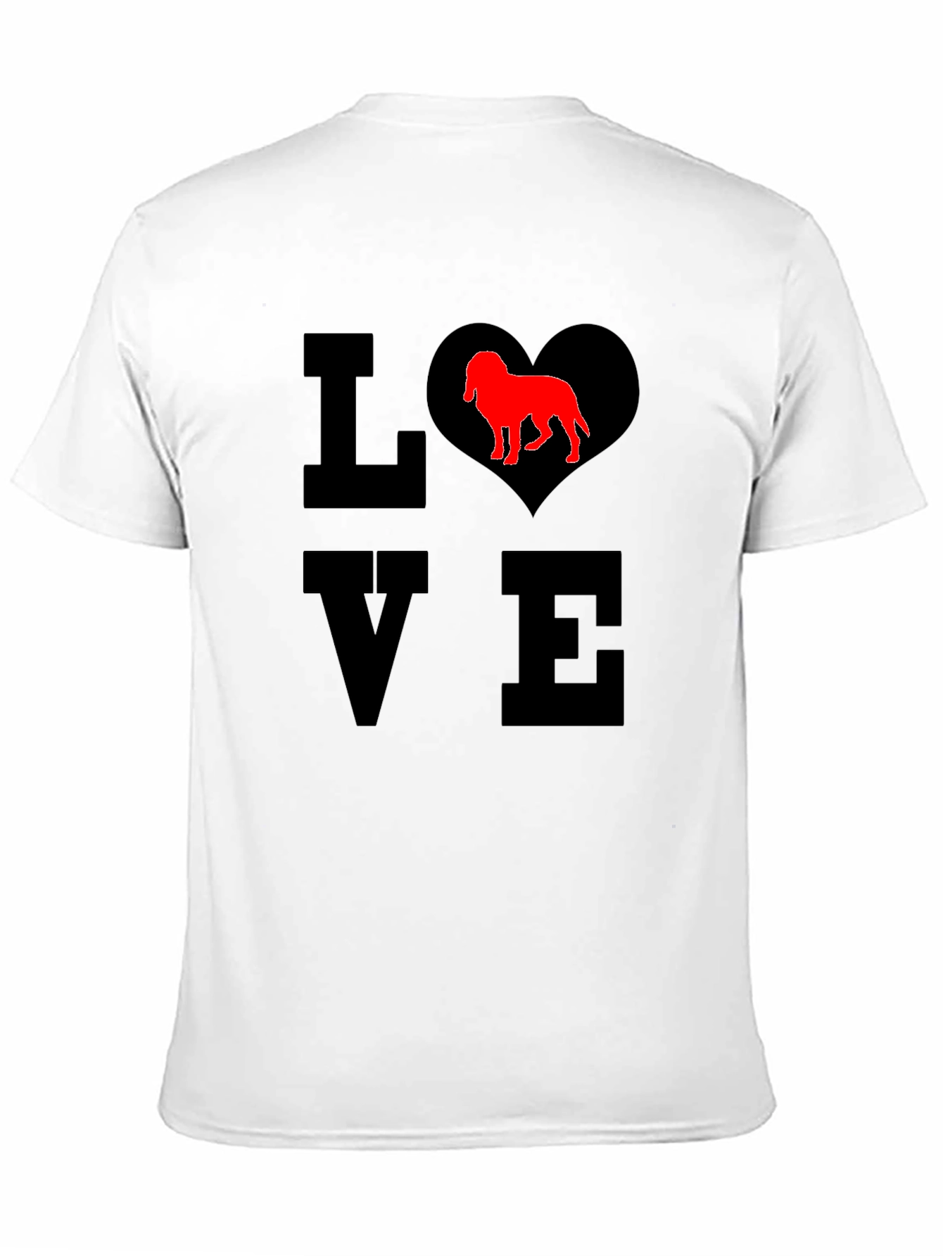 Black Love Dog Breed T-Shirt - Stylish Graphic Tee for Pet Lovers view 11