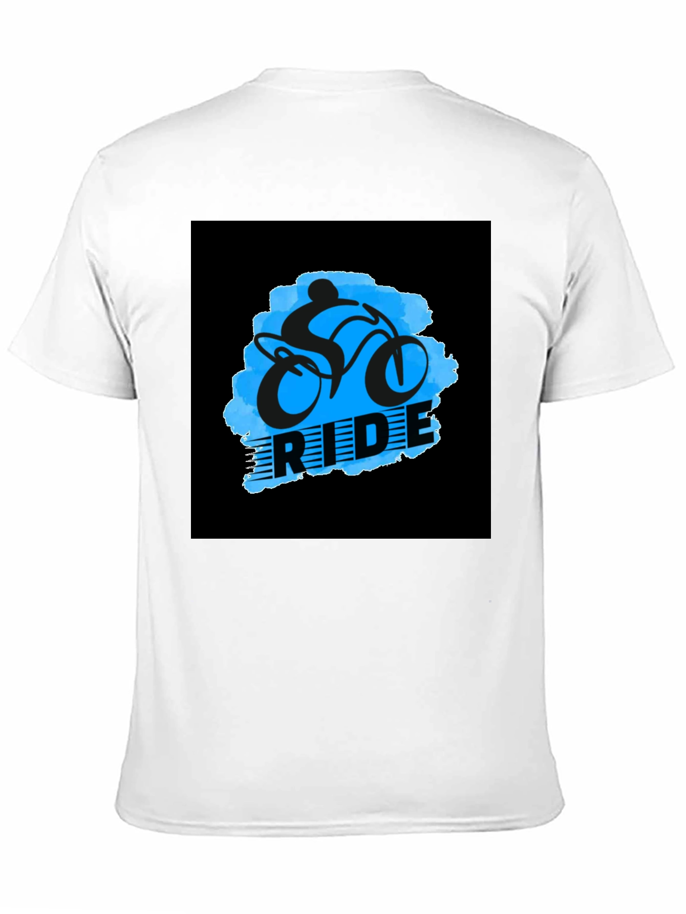 Black Ride Graphic Black T-Shirt view 11
