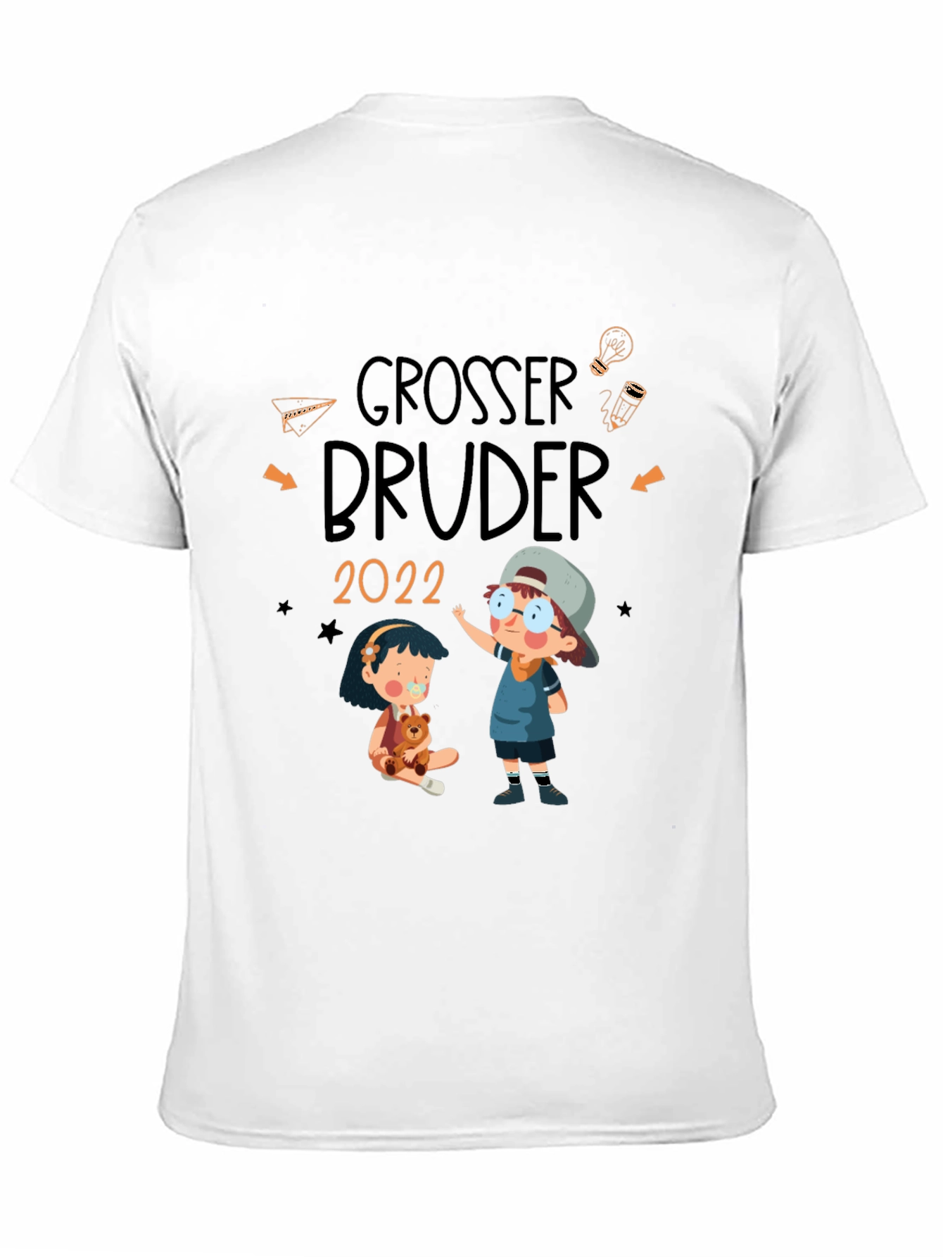 Black Grosser Bruder 2022 T-Shirt view 11