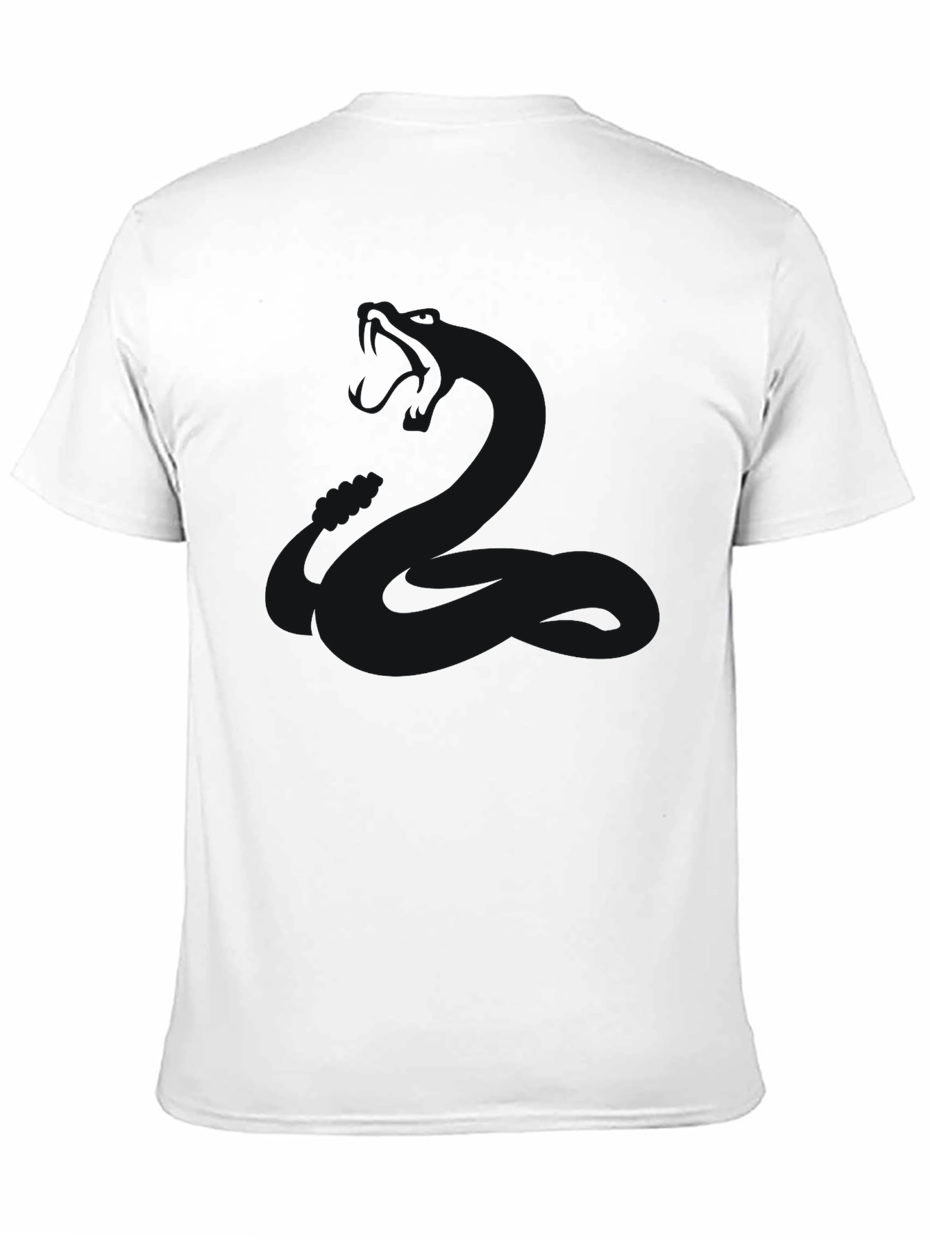 Black Classic Black Crew Neck T-Shirt - Everyday Essential view 11