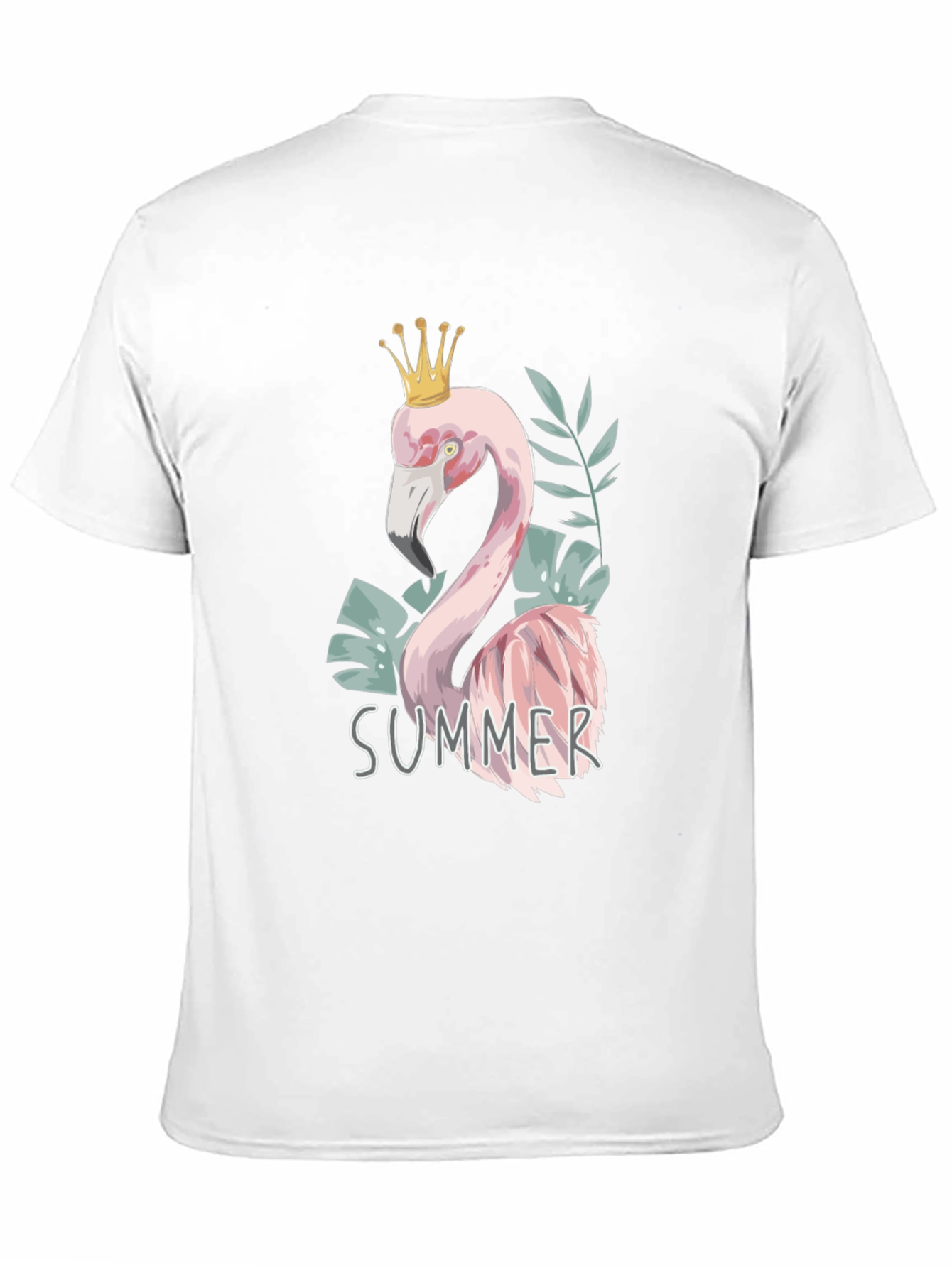 Black Summer Flamingo Tee view 11