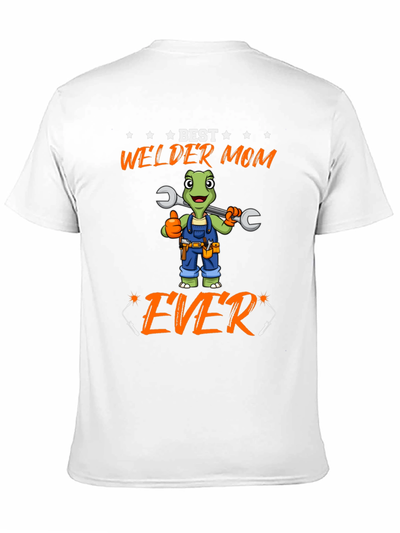 Black Best Welder Mom Ever T-Shirt view 11