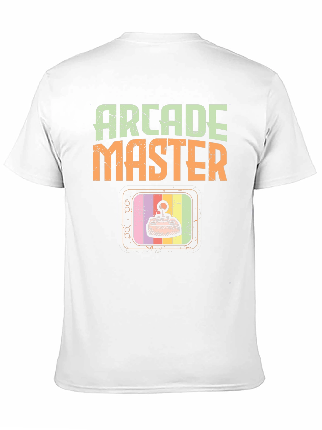 Black Arcade Master Retro Gaming T-Shirt view 11