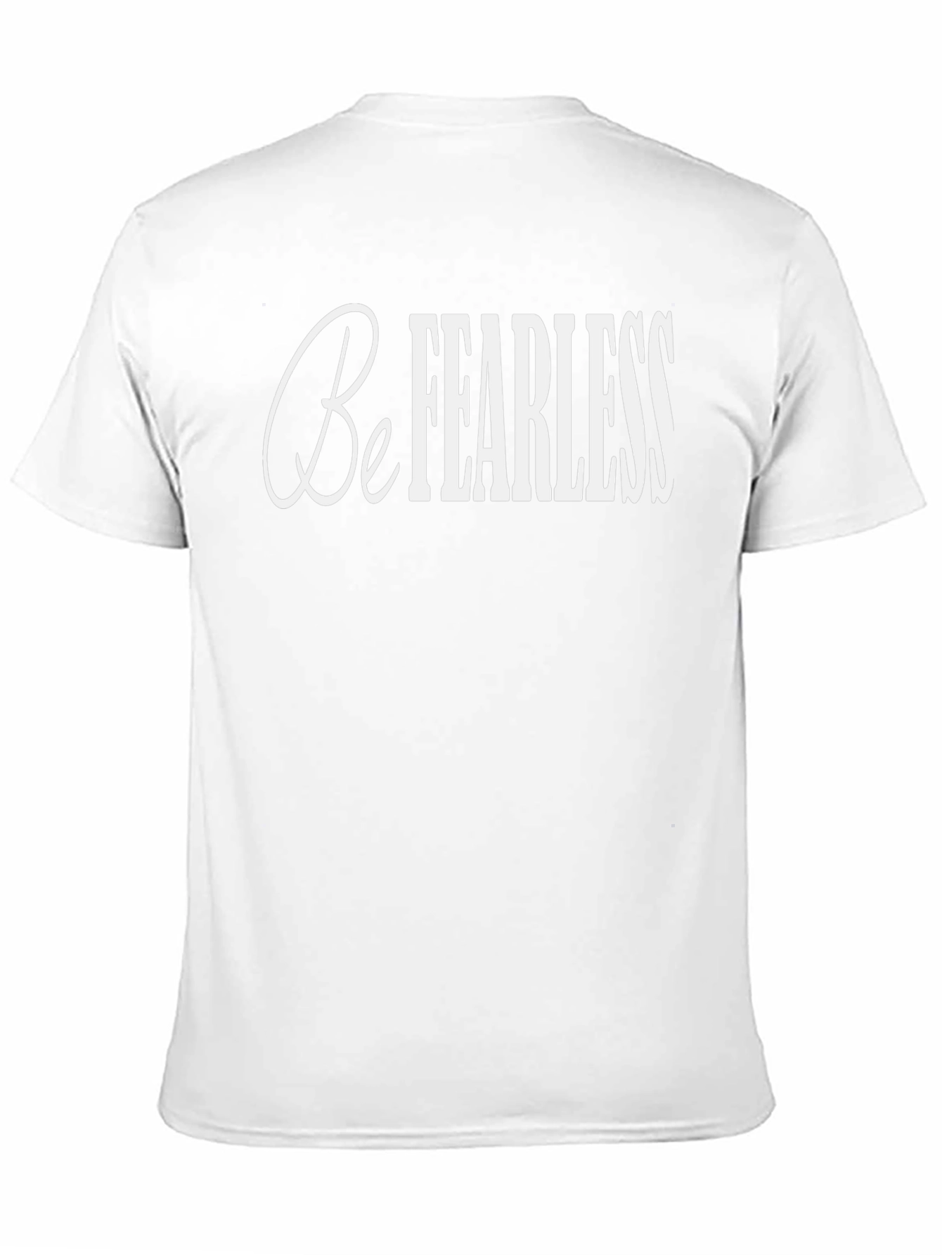 Black Be Fearless Graphic Tee - Mens Short Sleeve view 11