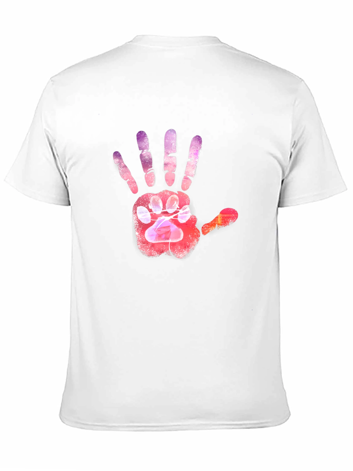 Paw Print Hand T-Shirt - 11