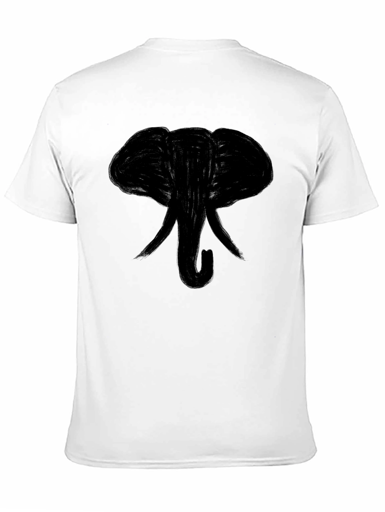 Black Black Elephant Graphic Tee - Casual Style view 11