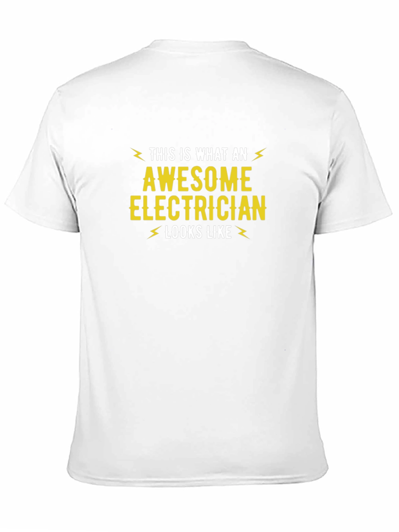 Black Awesome Electrician T-Shirt - Gift for Electricians view 11