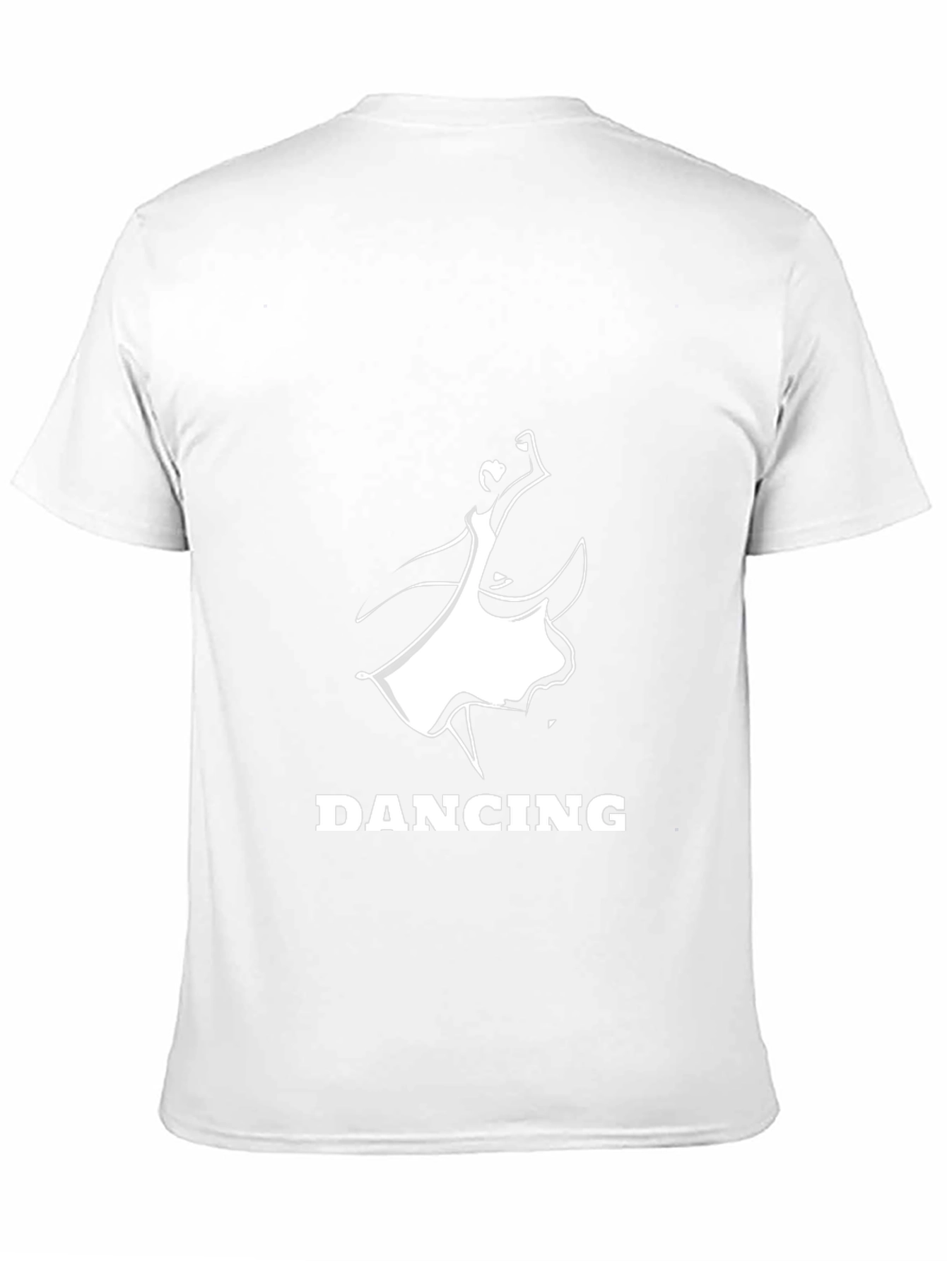 Black Dancing Silhouette Graphic T-Shirt view 11