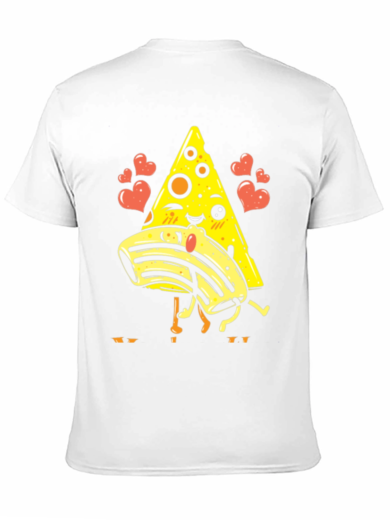 Black Pizza and Pasta Lovers T-Shirt view 11