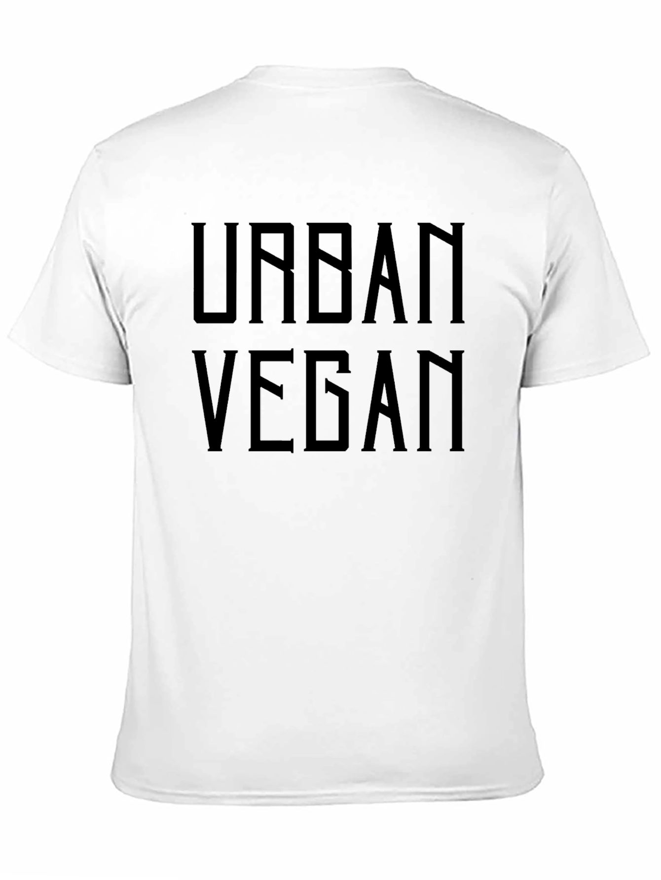 Black Urban Vegan Black T-Shirt view 11