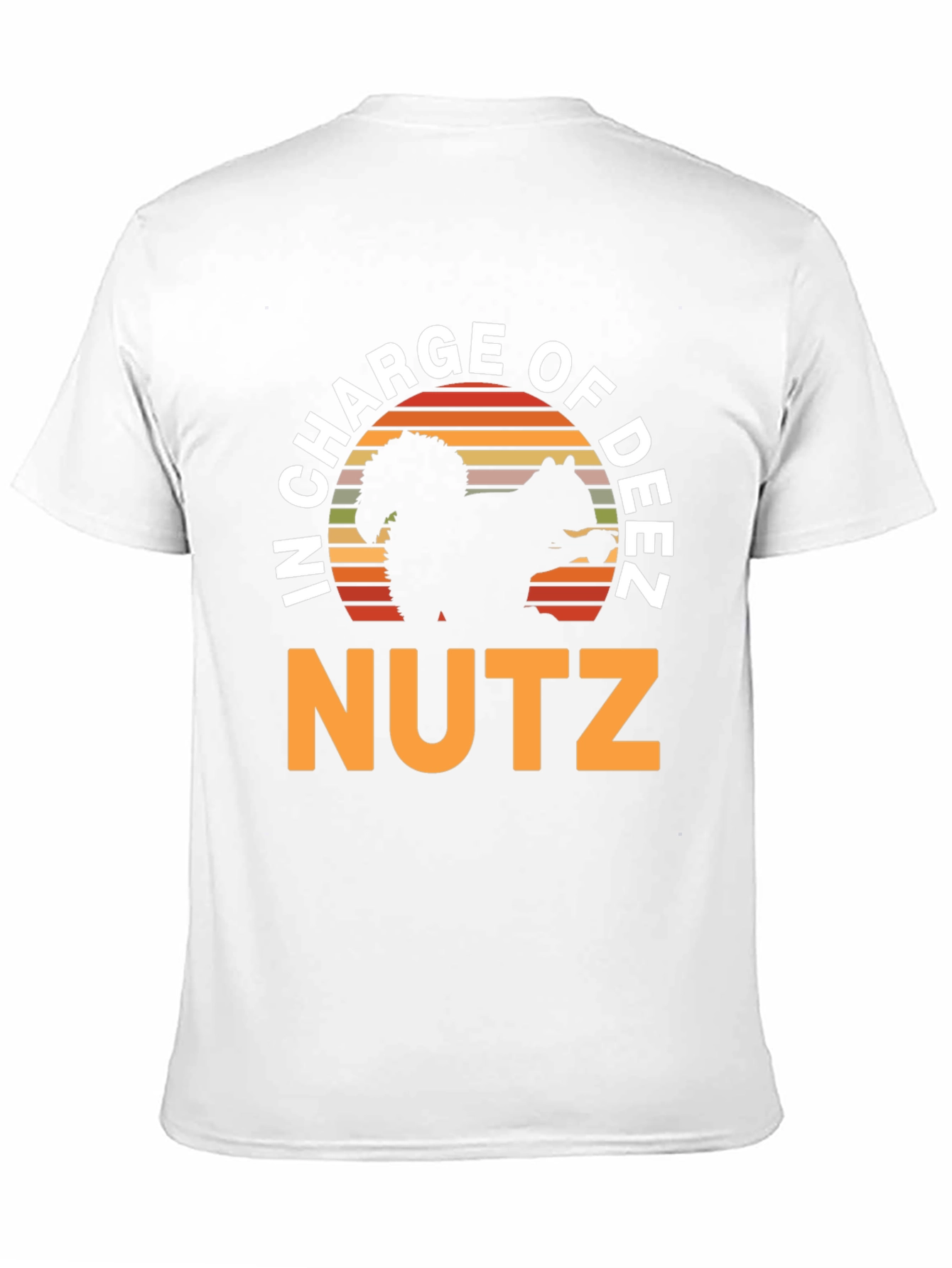 Black In Charge of Deez Nutz T-Shirt view 11