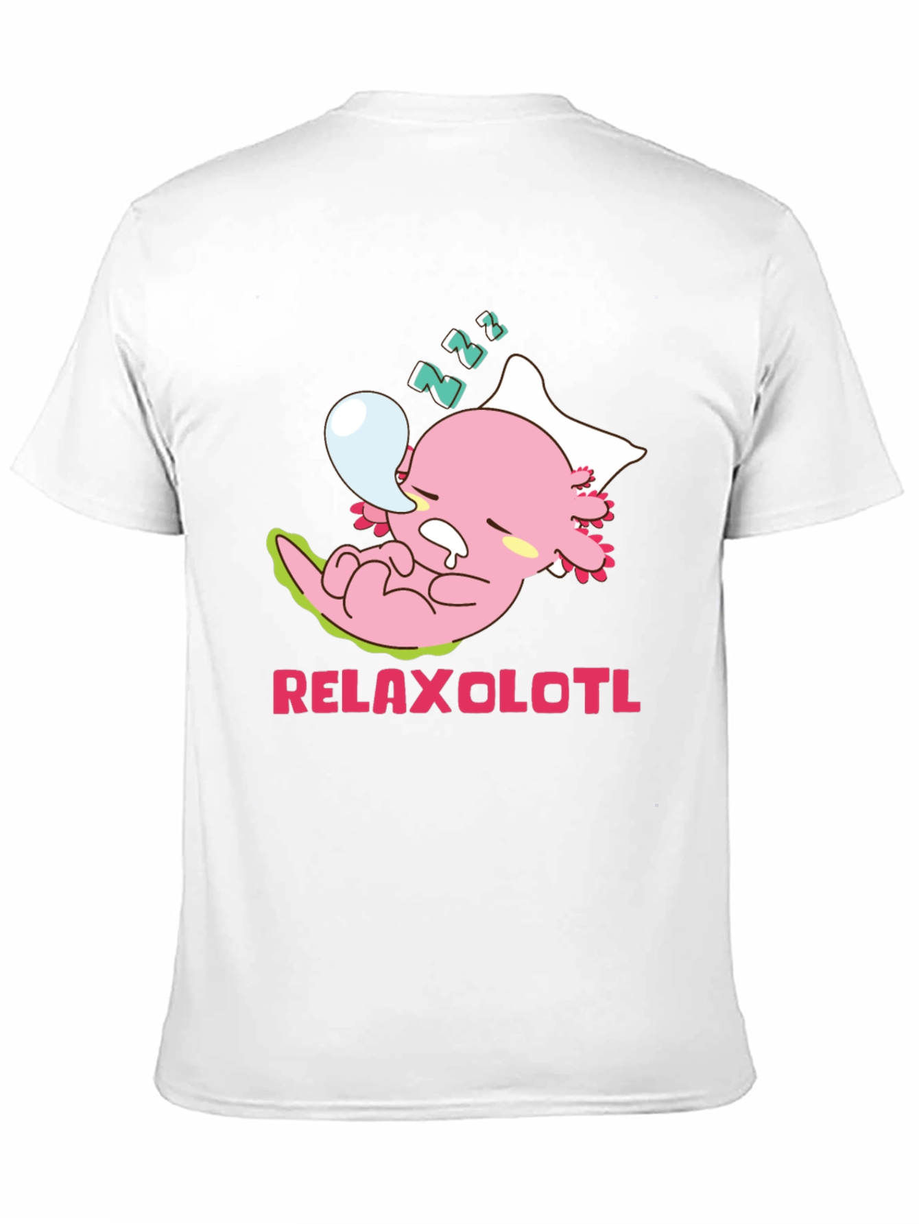 Relaxolotl T-Shirt - Kawaii Axolotl Tee - 11