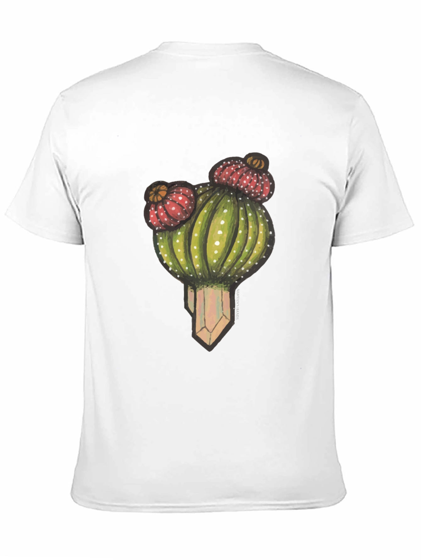 Black Cactus Graphic Tee - Stylish Unisex Black T-Shirt view 11