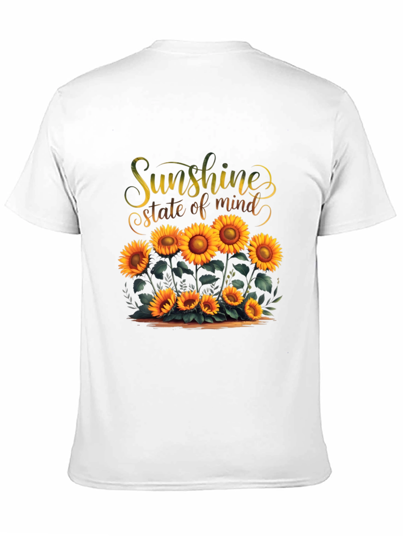 Black Sunshine State of Mind Graphic Tee view 11