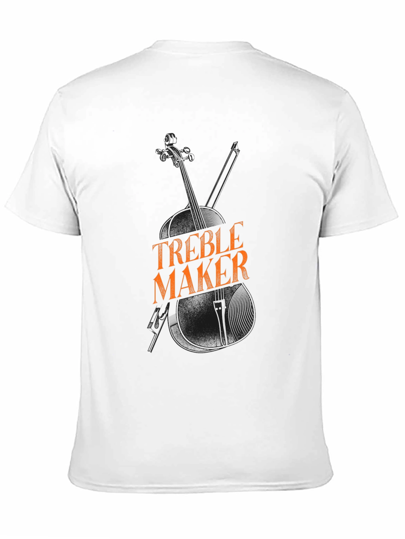 Black Treble Maker T-Shirt - Musical Humor Tee view 11