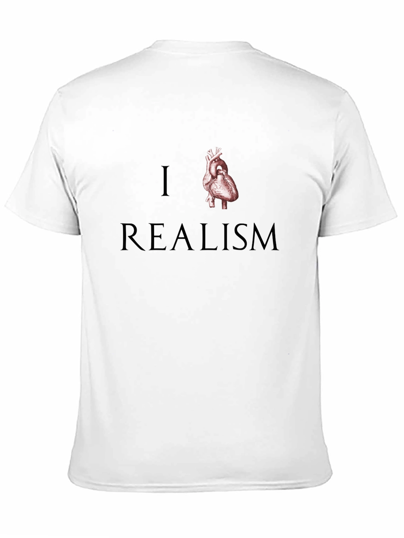 Black I Heart Realism Graphic T-Shirt view 11