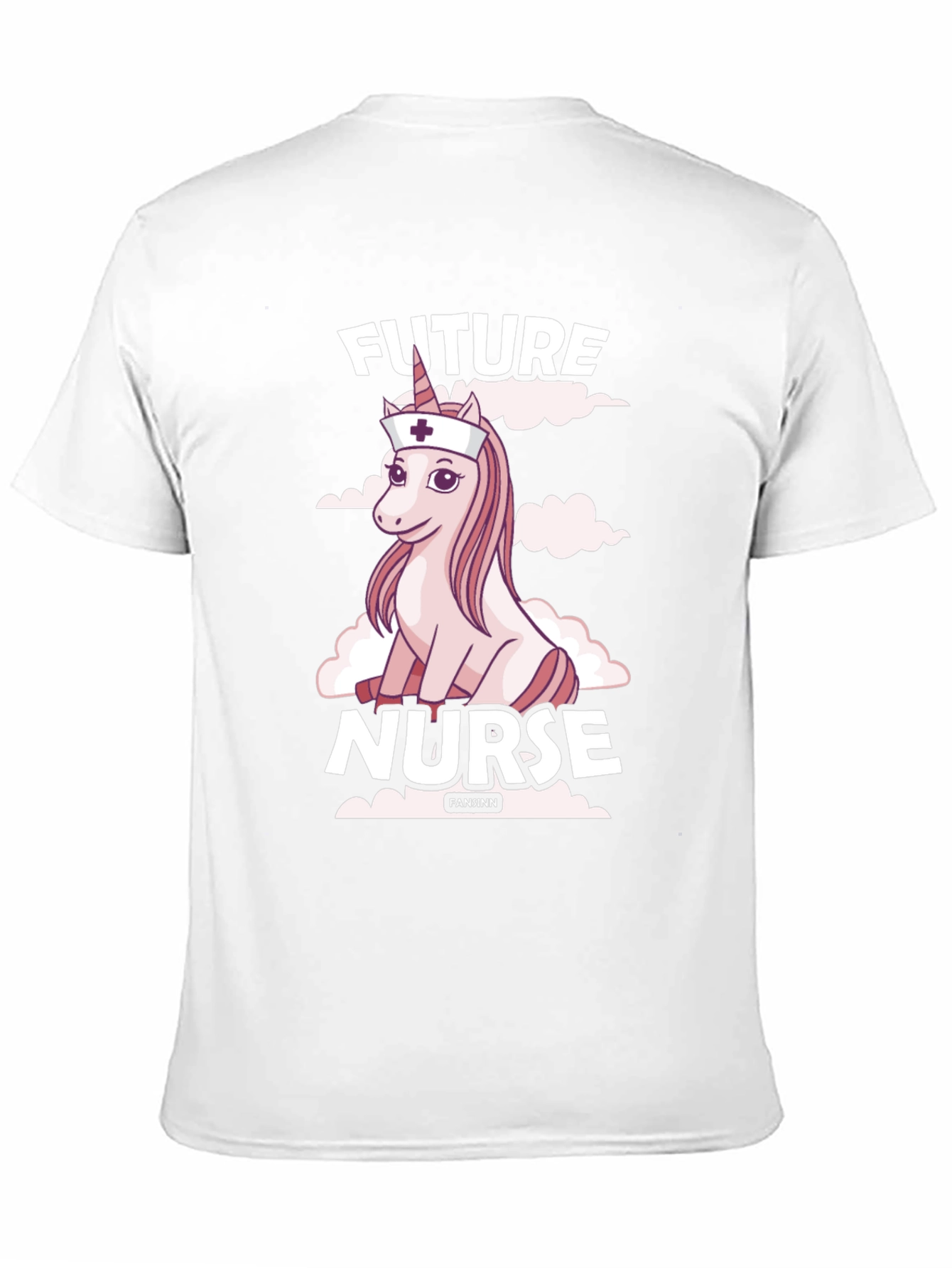 Black Future Nurse Unicorn T-Shirt - Funny Gift Idea view 11