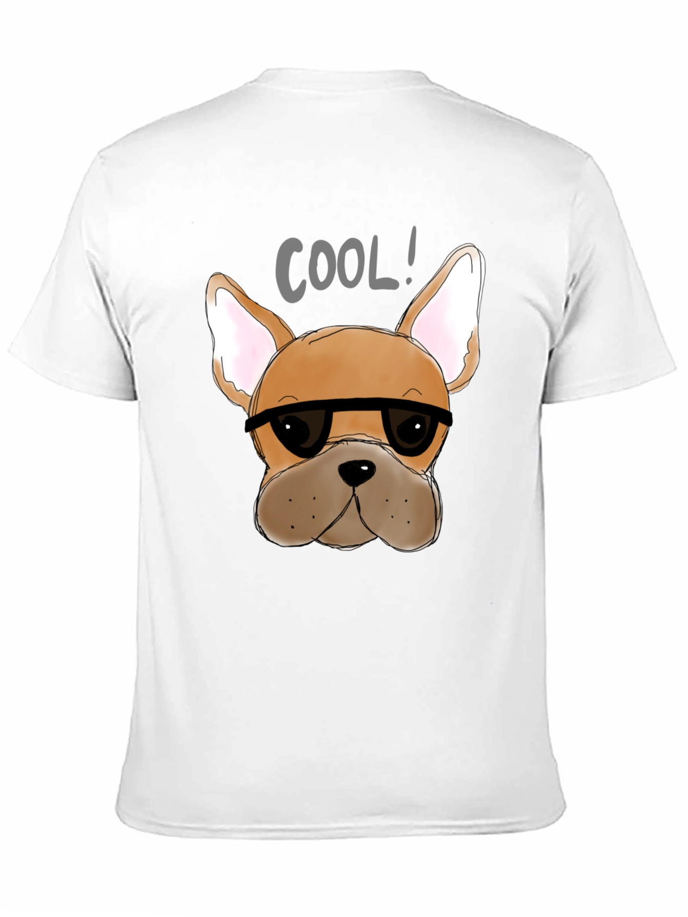 Black Cool Dog T-Shirt - Black view 11