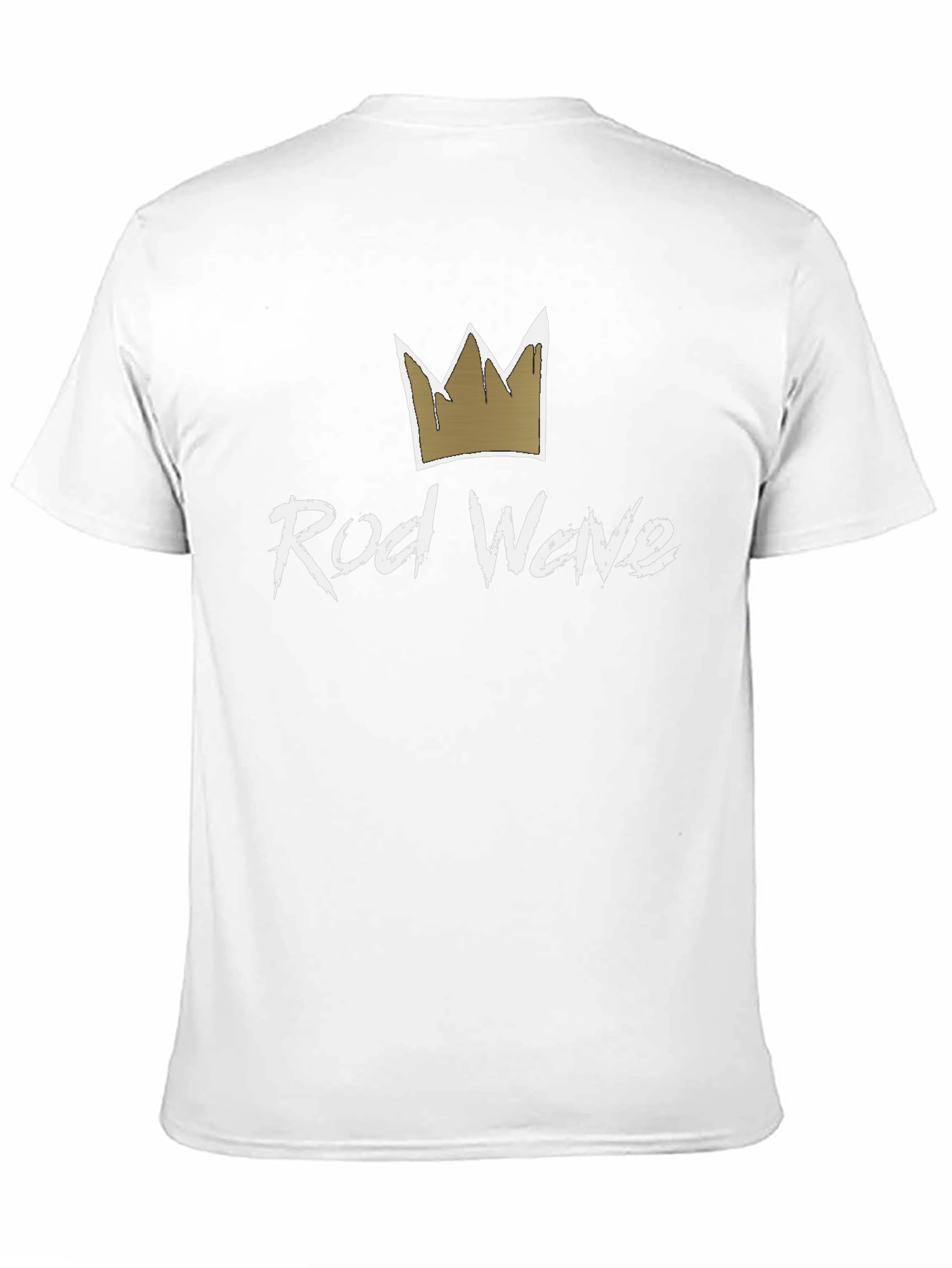 Black Rod Wave Crown Graphic Black T-Shirt view 11