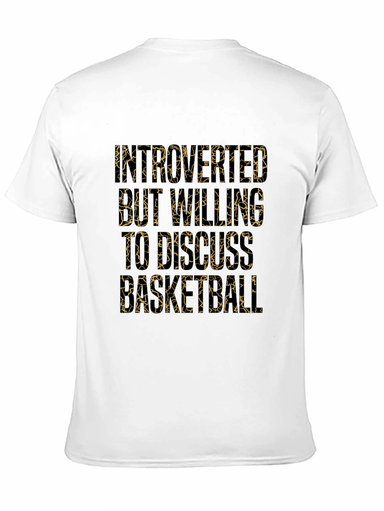 Black Introverted But Willing to Discuss Basketball T-Shirt view 11