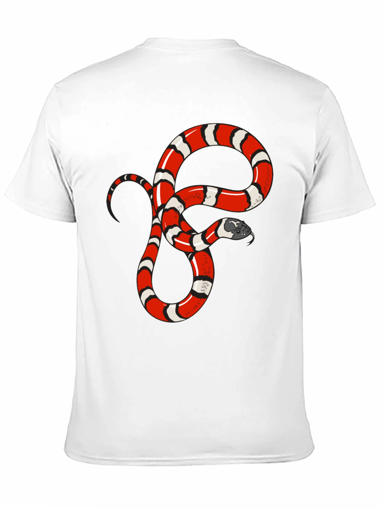 Black Snake Graphic Tee - Bold Reptile Design view 11