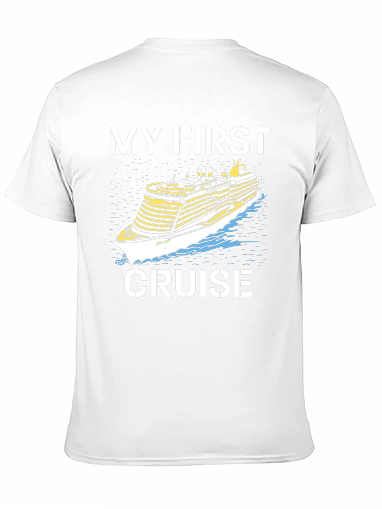 Black My First Cruise T-Shirt - Vacation Souvenir view 11