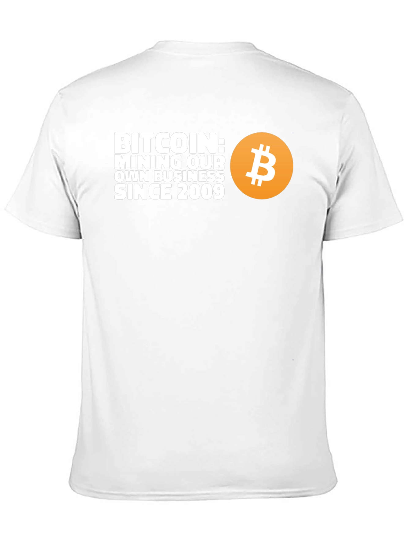 Black Bitcoin Mining Business T-Shirt Since 2009 view 11
