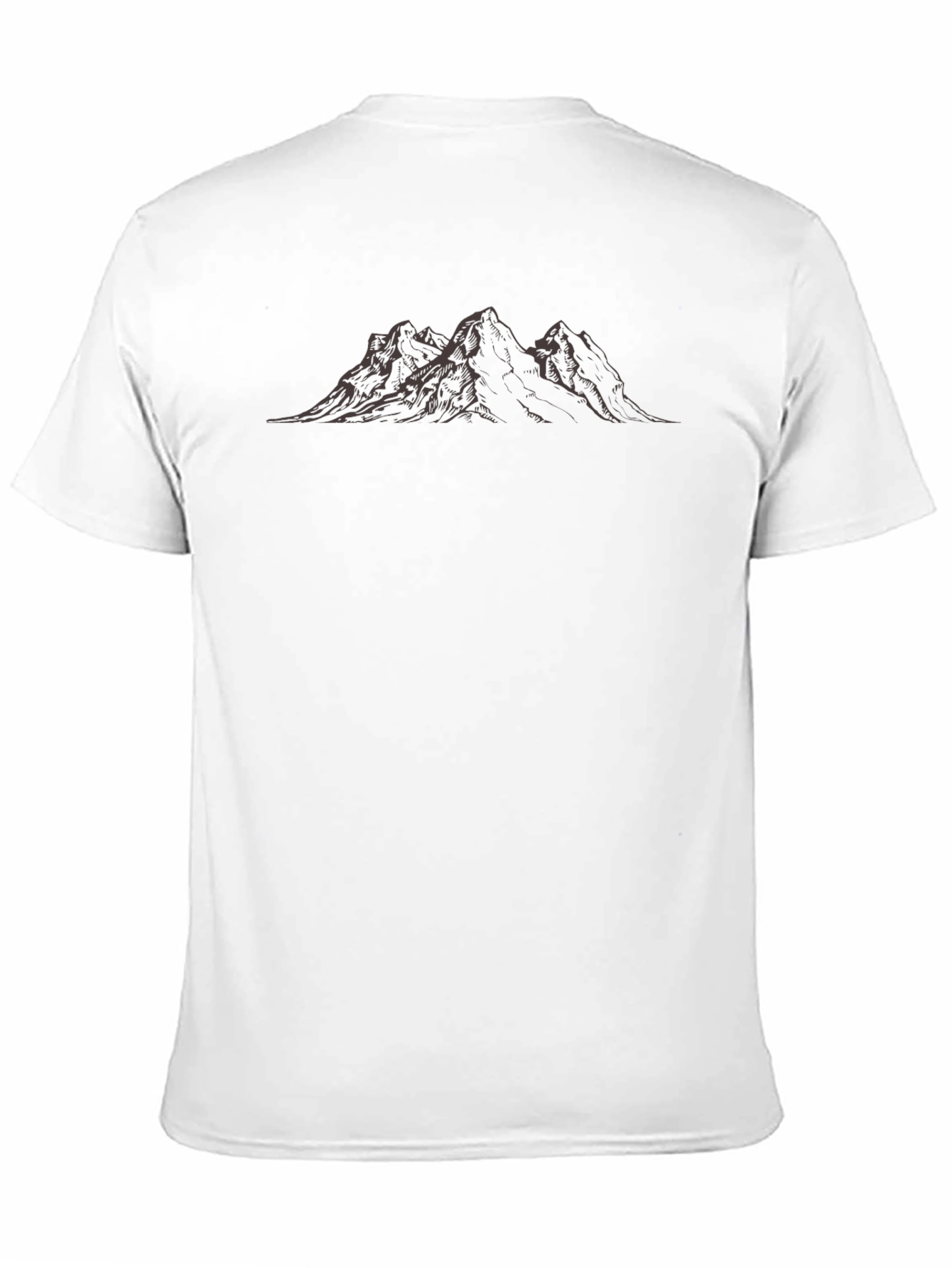 Black Mountain Graphic Black T-Shirt view 11