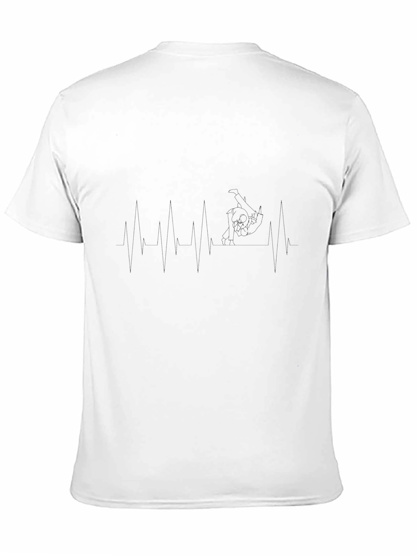 Black Men's Solid Black Crew Neck T-Shirt view 11