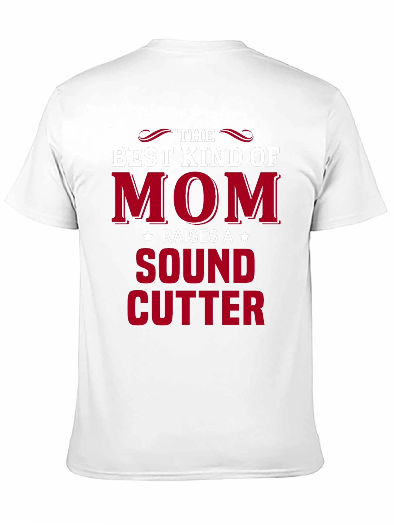 Black Best Kind of Mom T-Shirt - Sound Cutter view 11
