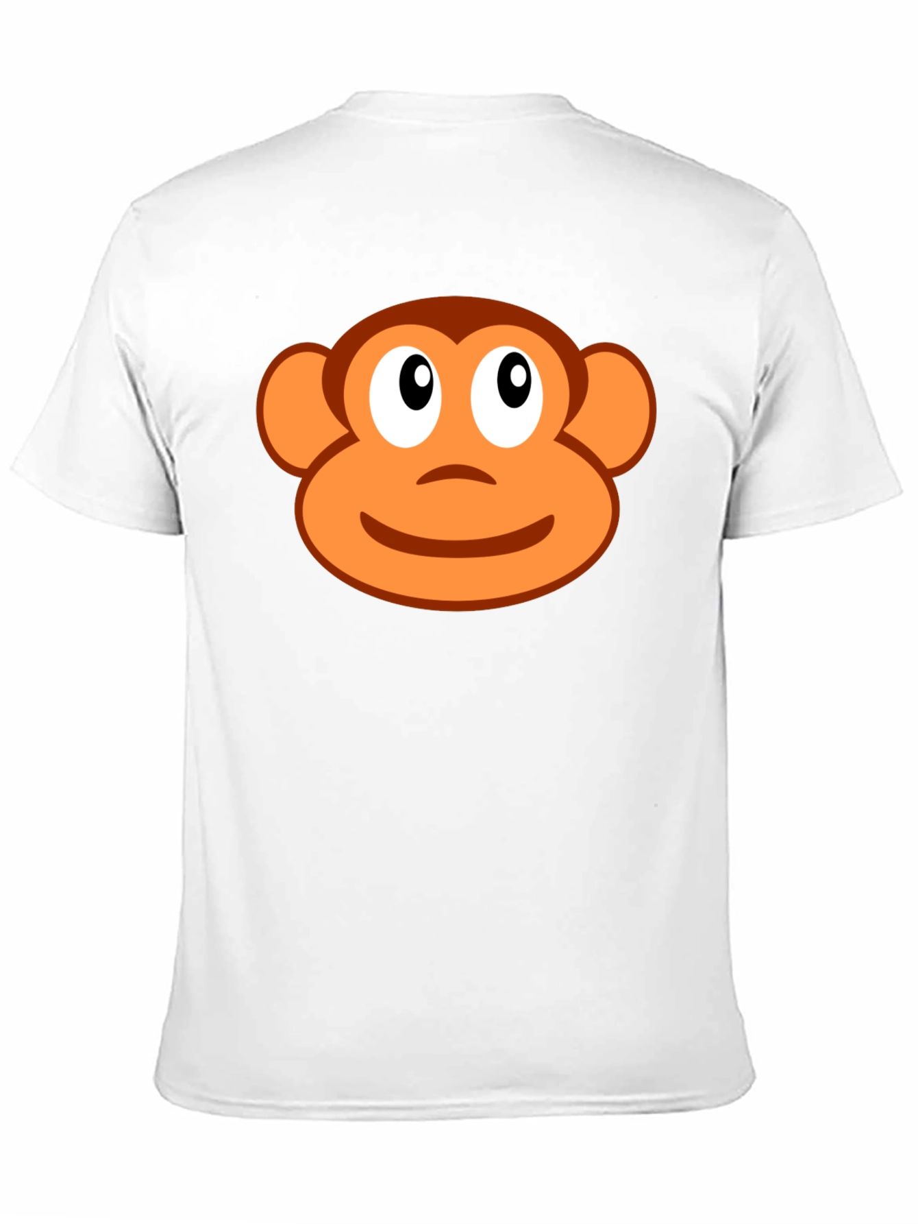 Black Monkey Face Graphic Black T-Shirt - Soft Cotton Blend view 11