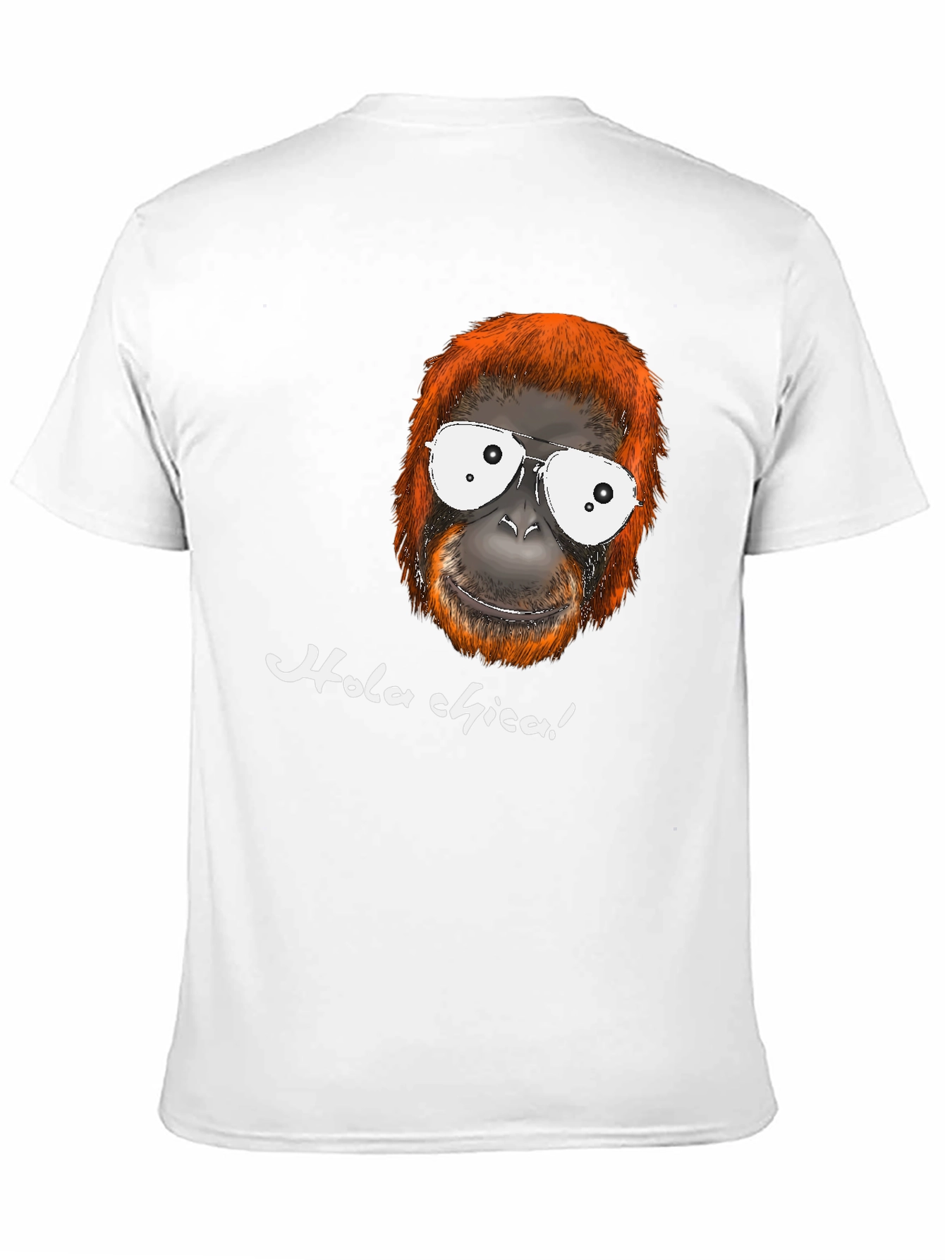 Black Funny Orangutan T-Shirt - Hola Chica! view 11