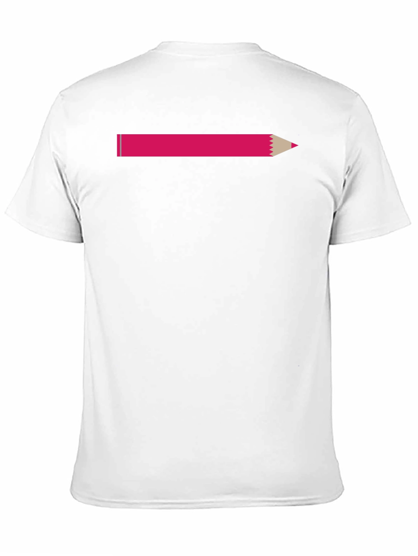 Black Pink Pencil Graphic T-Shirt - Casual Style view 11