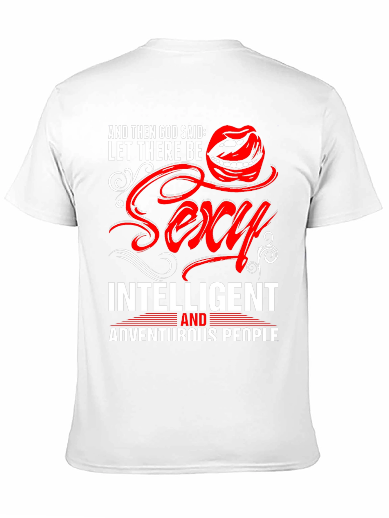 Black Sexy Intelligent Adventurous People T-Shirt view 11