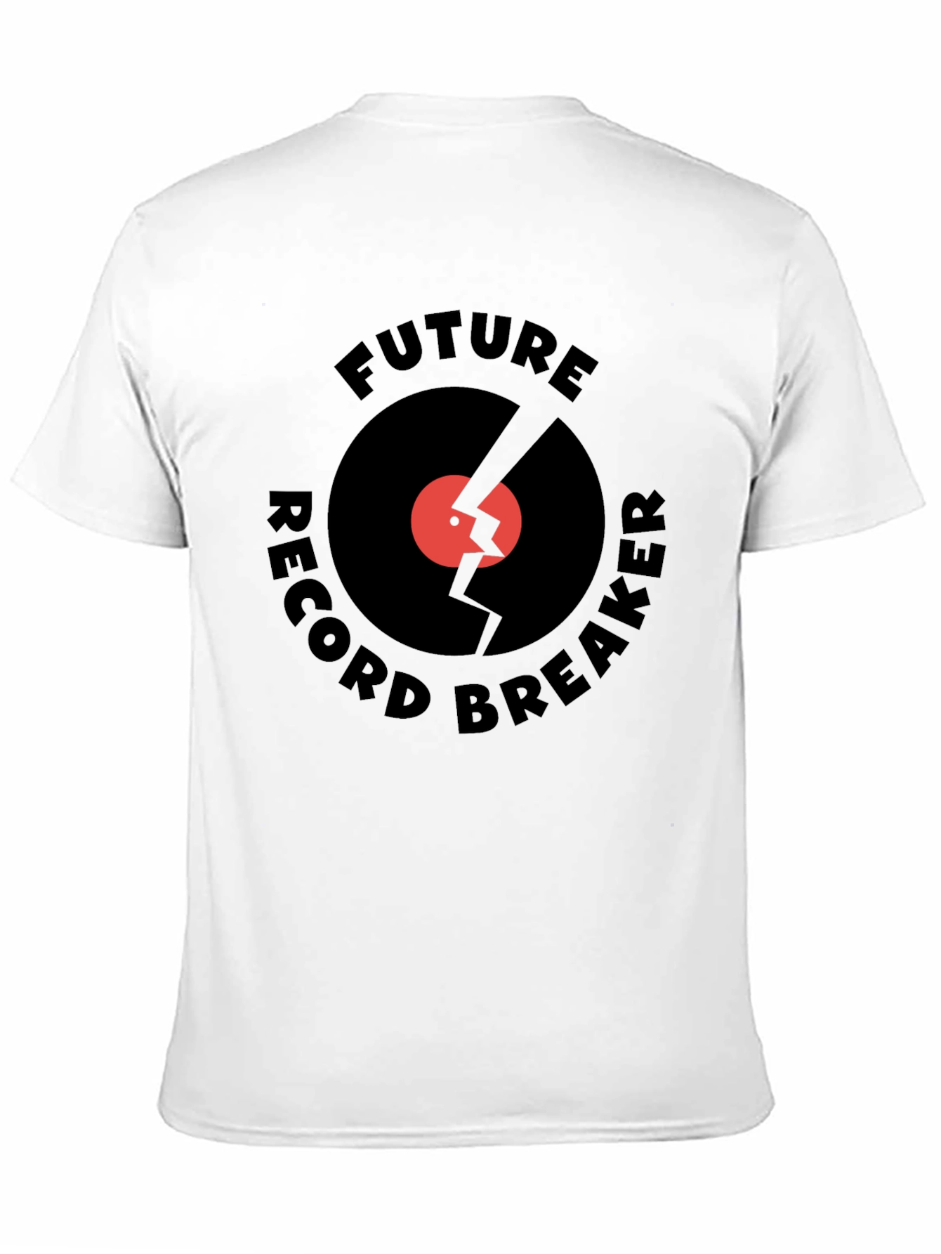 Black Future Record Breaker Graphic T-Shirt view 11