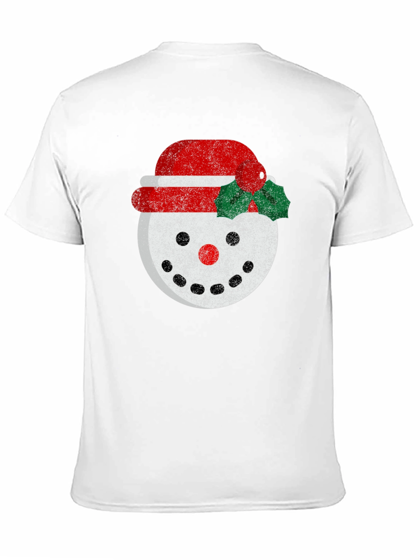 Black Festive Snowman Graphic Tee - Holiday Cheer view 11