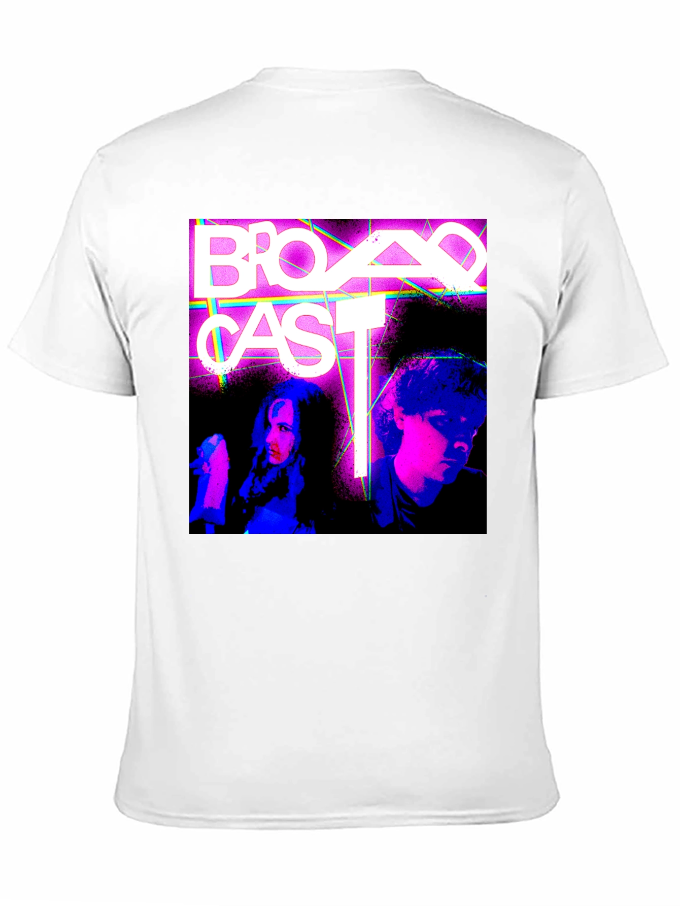 Broadcast Band T-Shirt - Retro Indie Rock Tee - 11