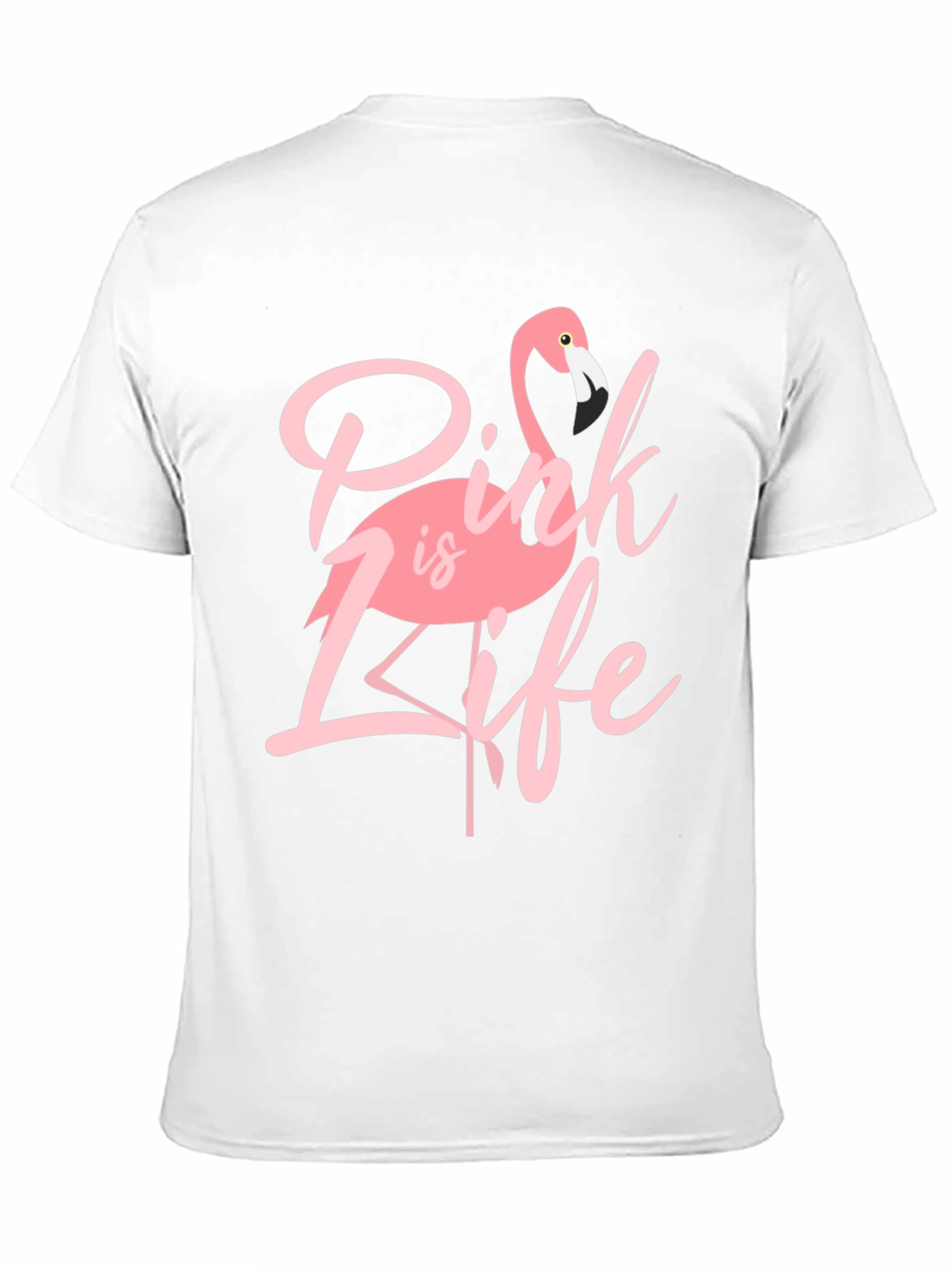 Black Pink is Life Graphic T-Shirt - Flamingo Tee view 11