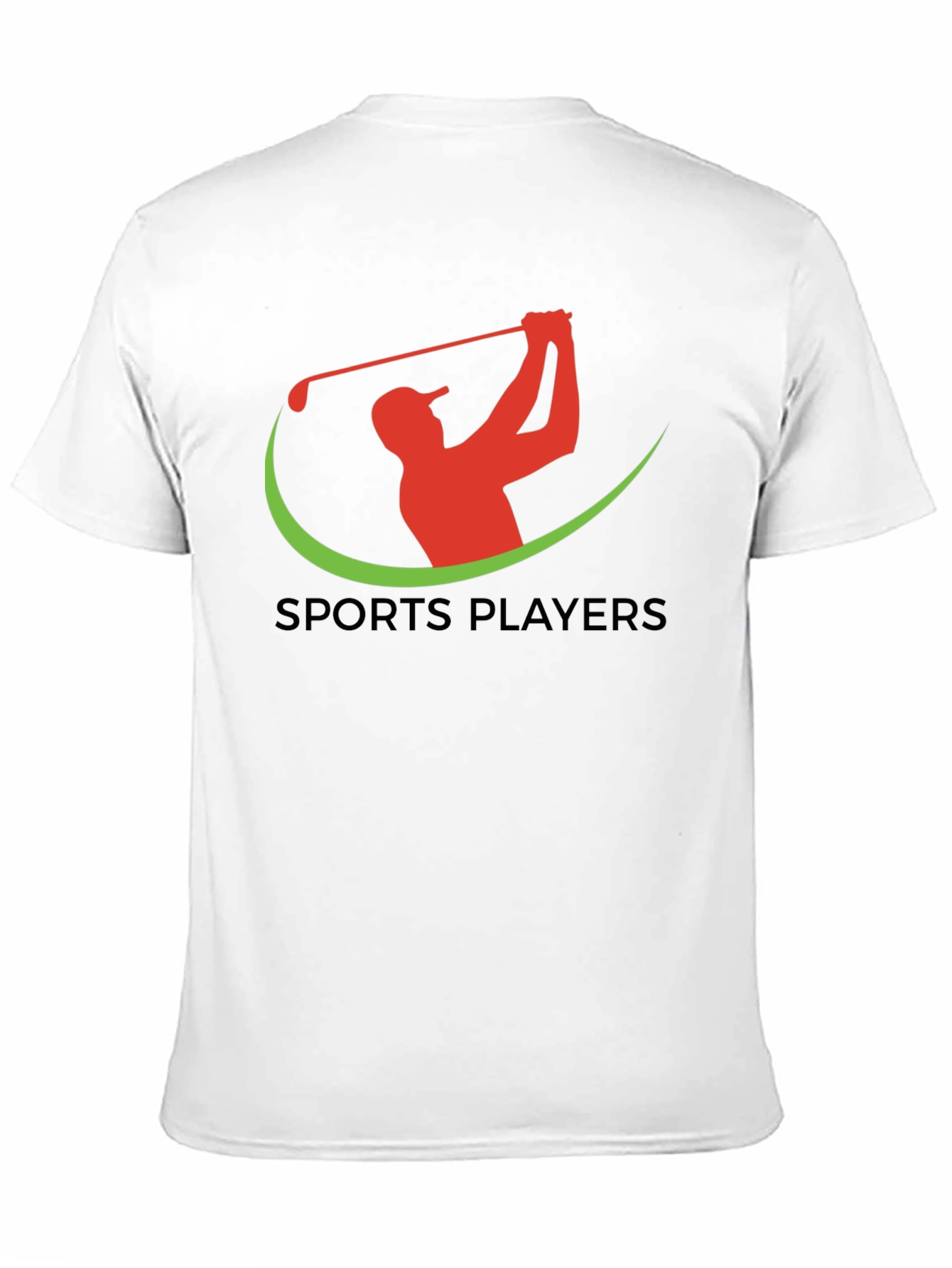 Black Sports Players Golf Tee view 11