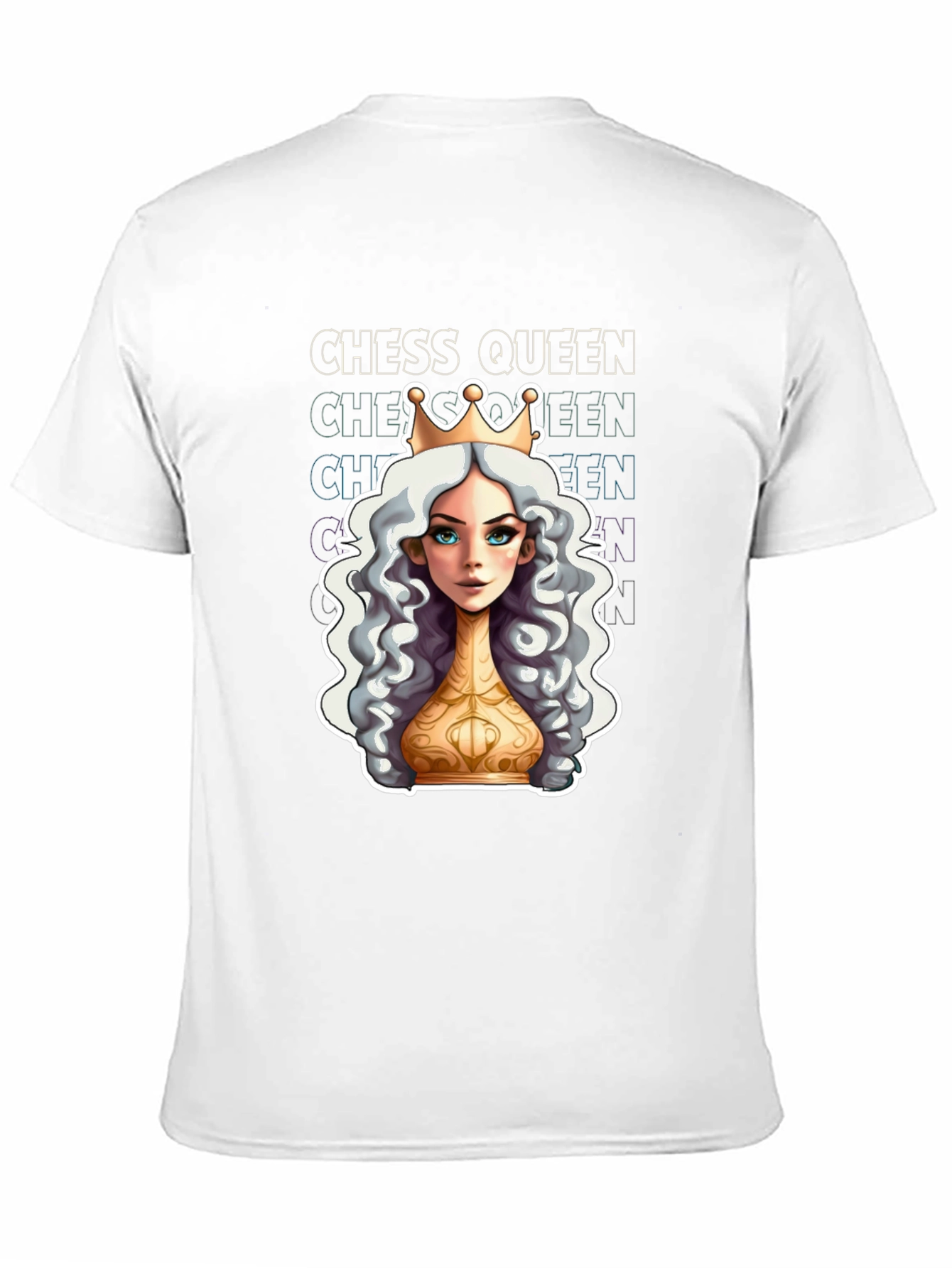 Black Chess Queen Graphic Tee - Stylish Unisex T-Shirt view 11