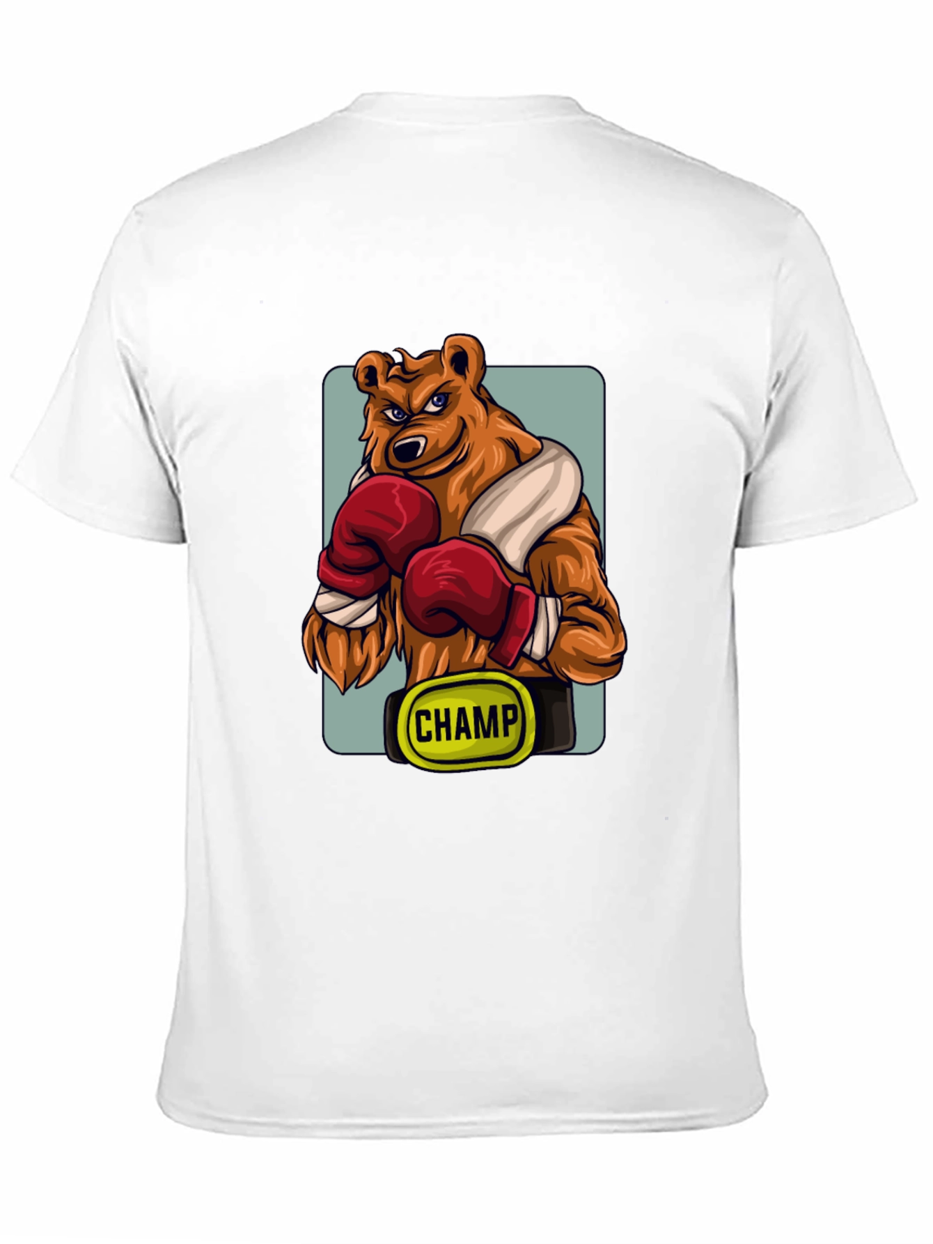 Black Boxing Bear Champ Graphic T-Shirt view 11