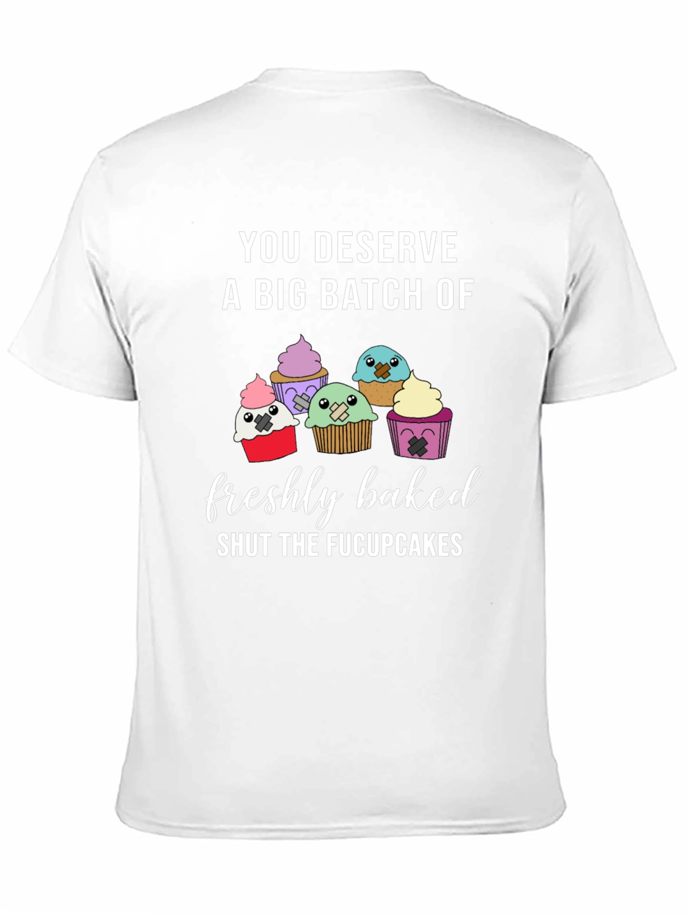 Black Shut The Fucupcakes Graphic Tee view 11