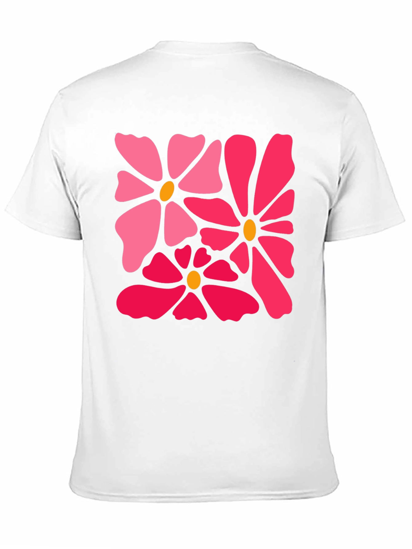 Black Floral Graphic Black T-Shirt view 11