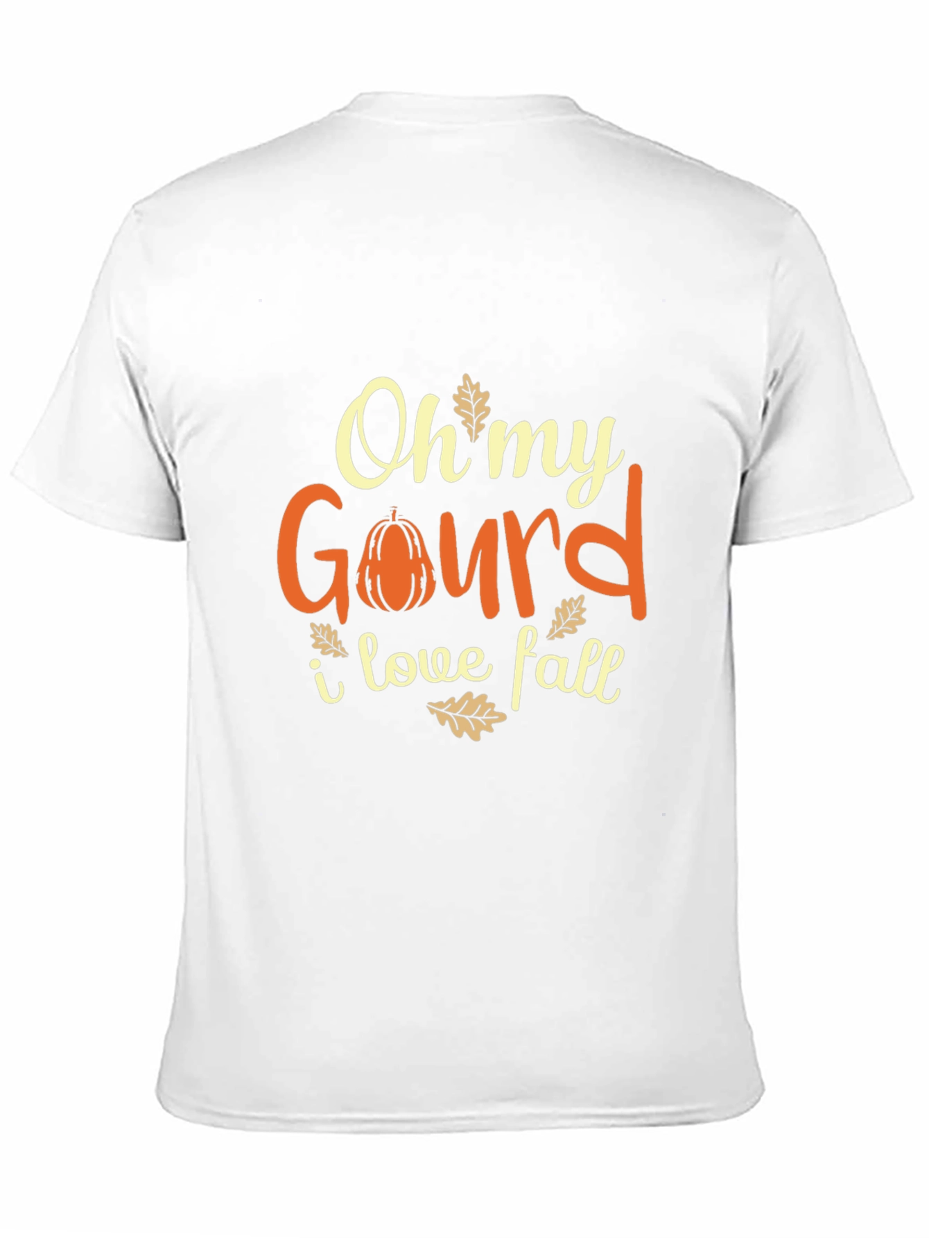 Oh My Gourd I Love Fall Graphic Tee - 11