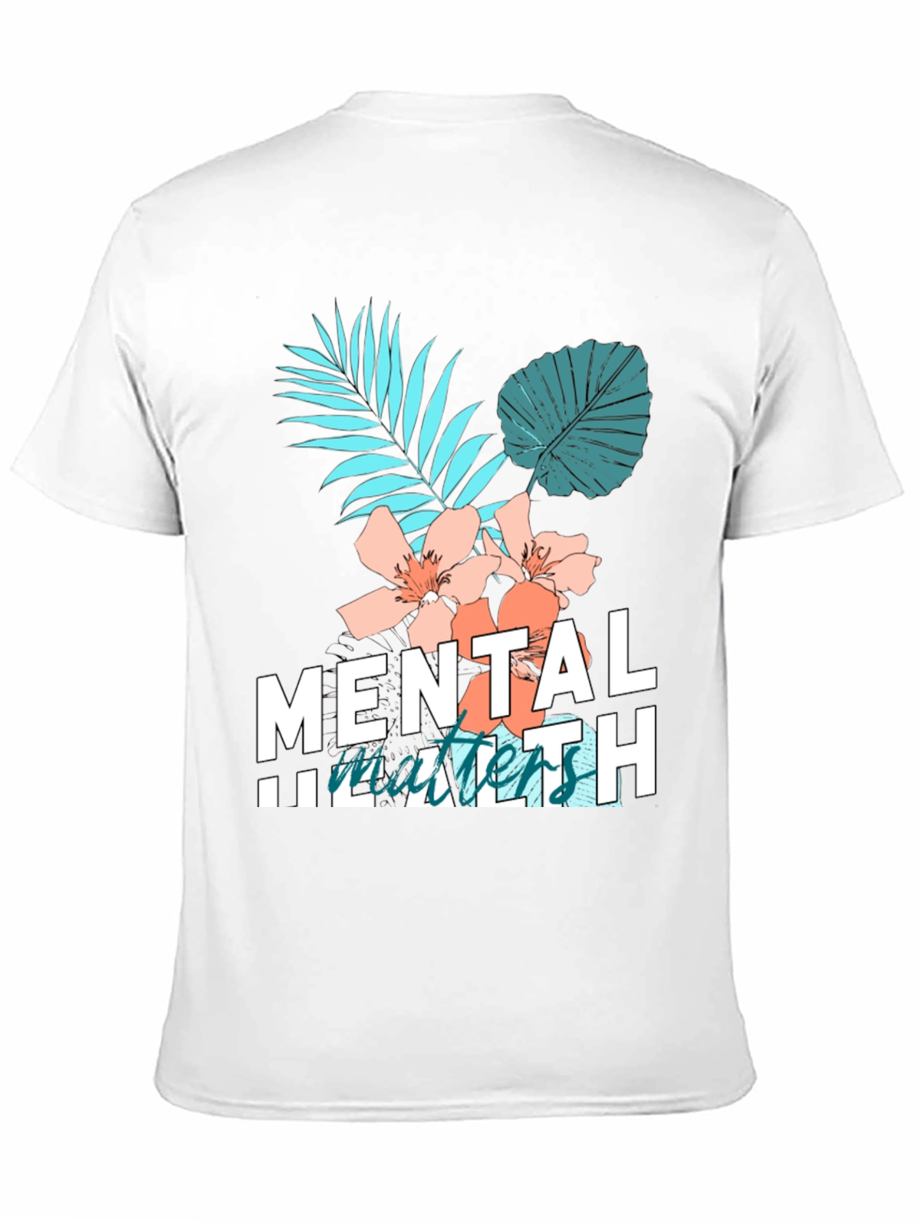 Black Mental Health Matters Graphic Tee, Black view 11