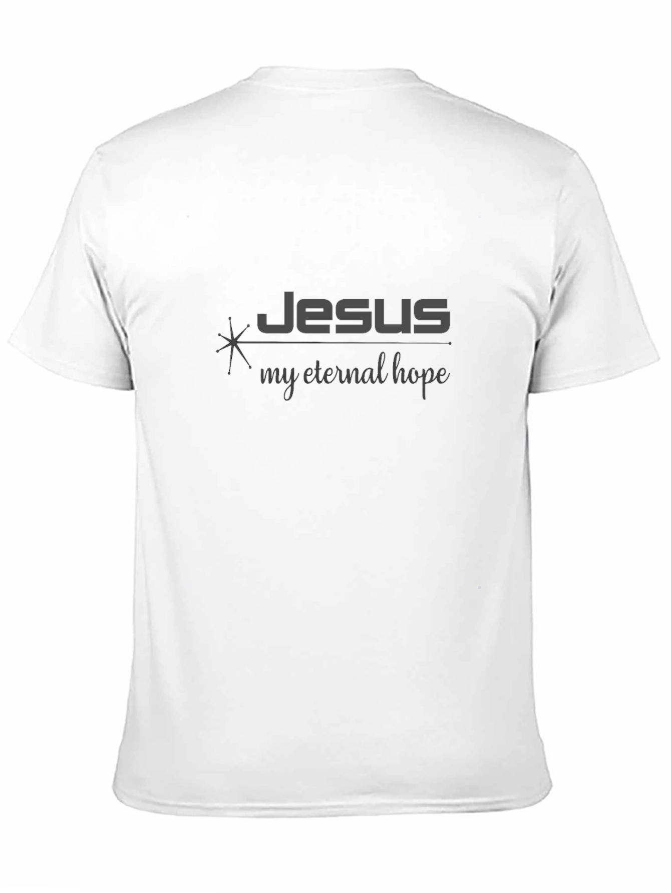 Black Jesus My Eternal Hope Graphic Tee view 11