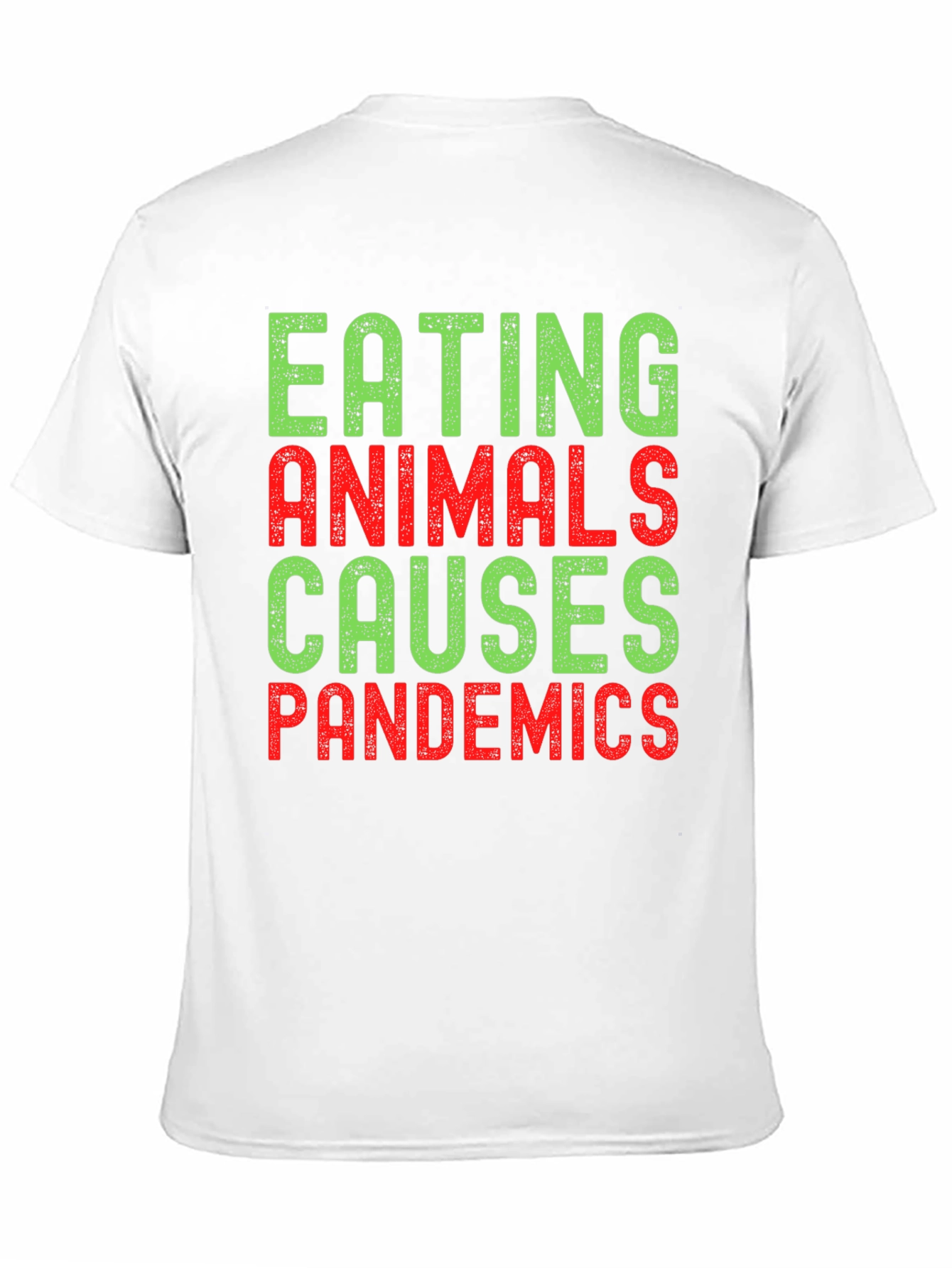 Black Eating Animals Causes Pandemics T-Shirt view 11