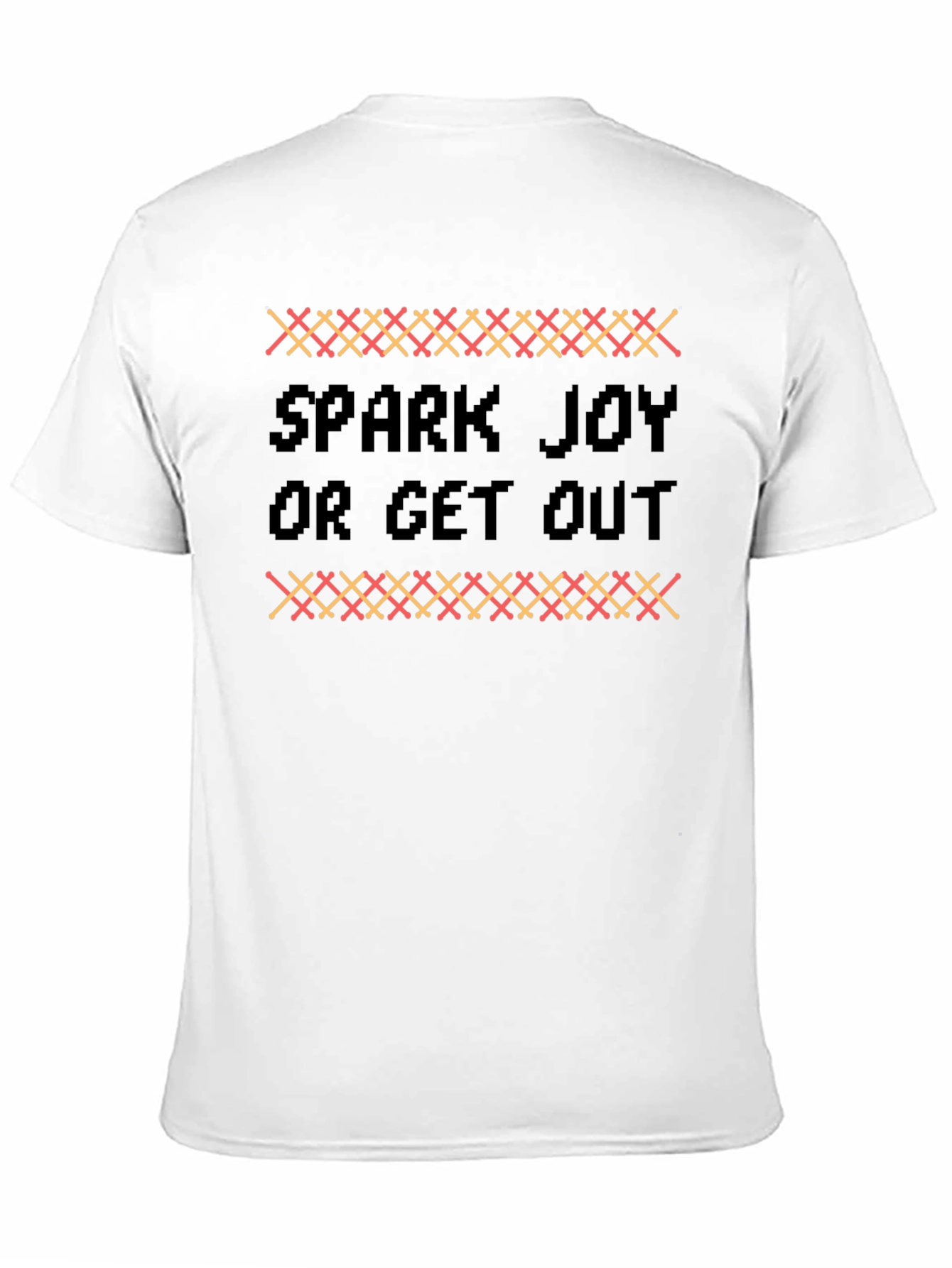 Black Spark Joy Graphic Tee - Funny Sarcastic T-Shirt view 11